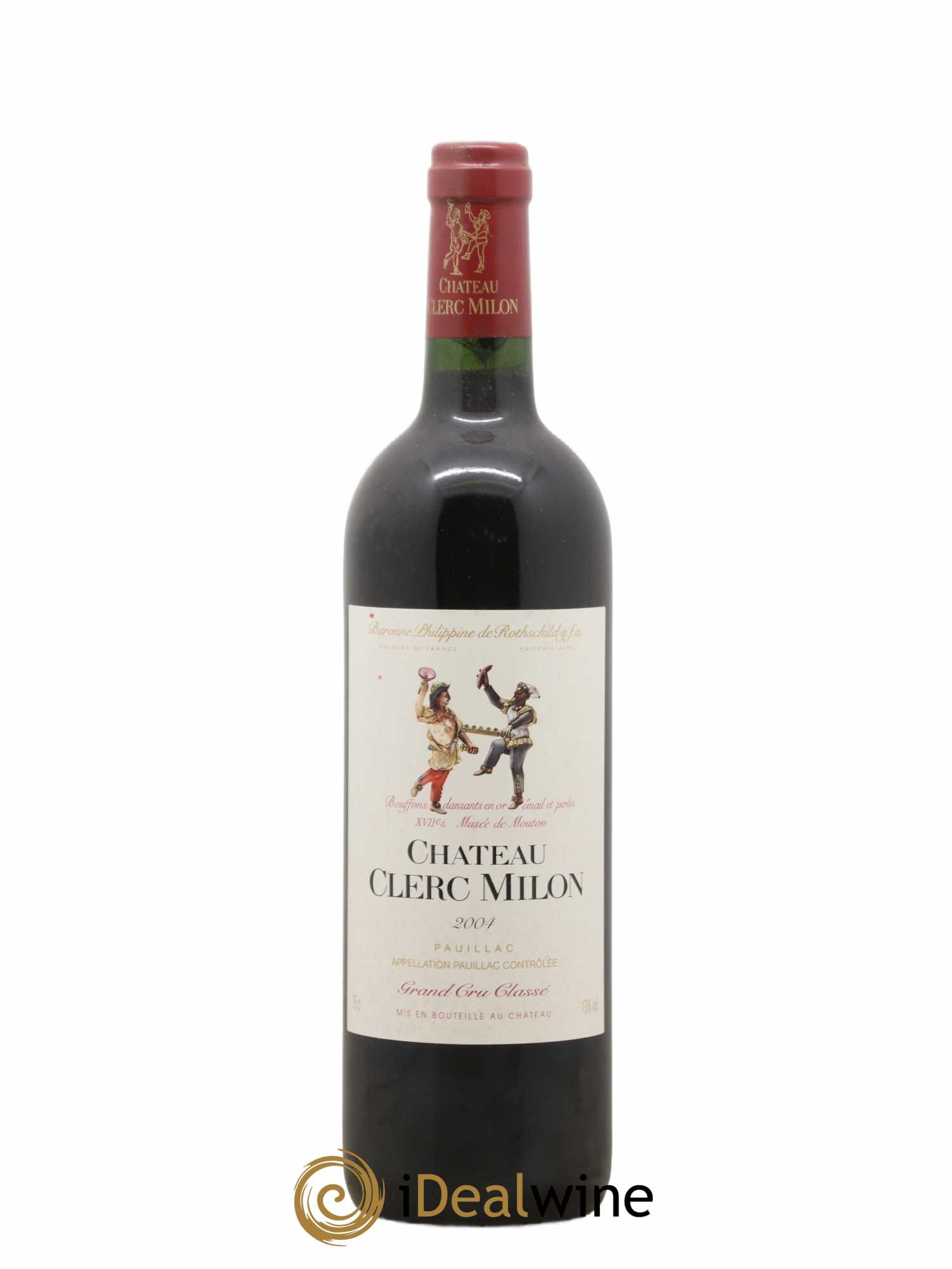 Château Clerc Milon 5ème Grand Cru Classé 2004 - Lot de 1 bouteille - 0