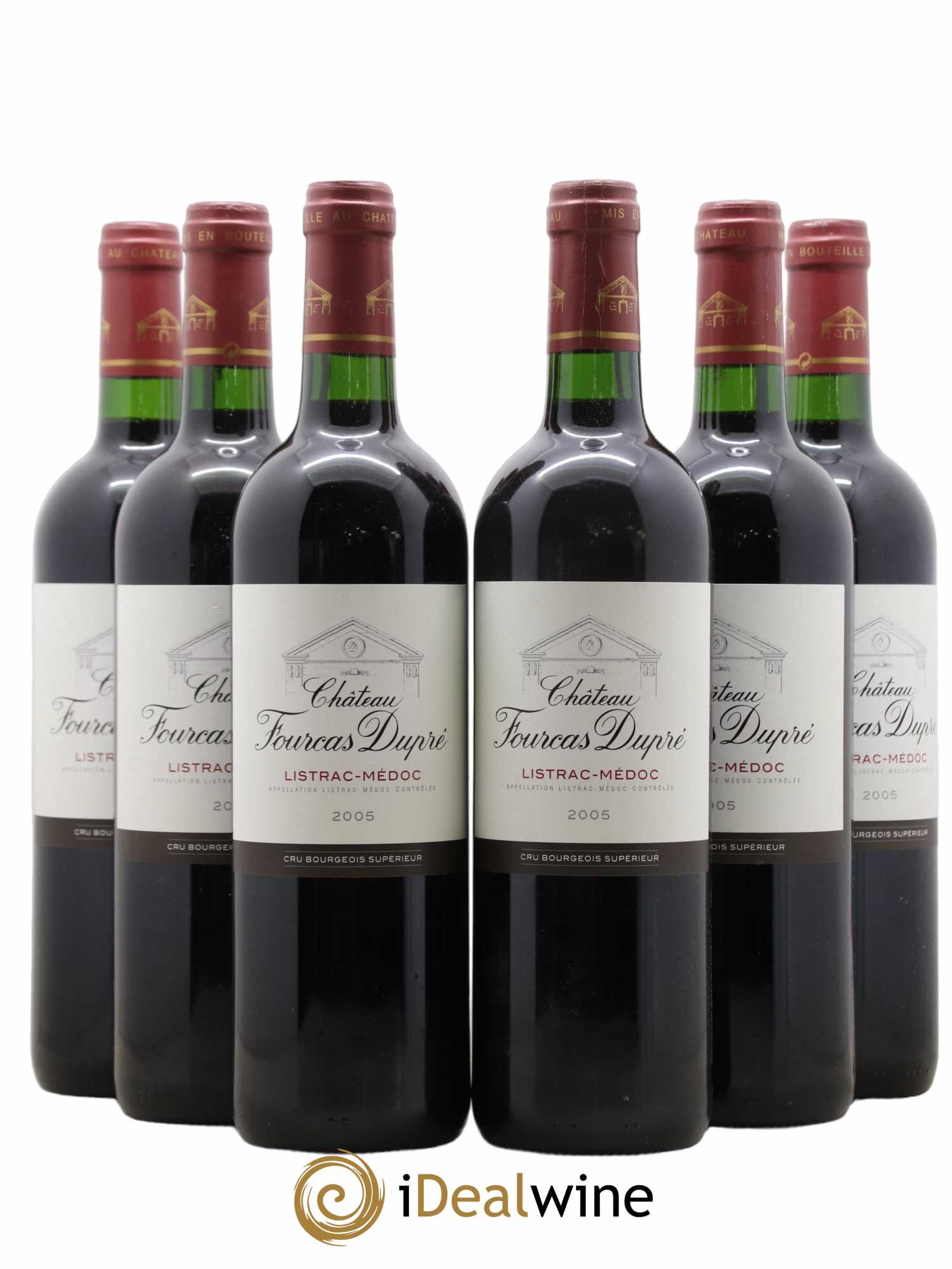 Château Fourcas Dupré 2005 - Lot de 6 bouteilles - 0