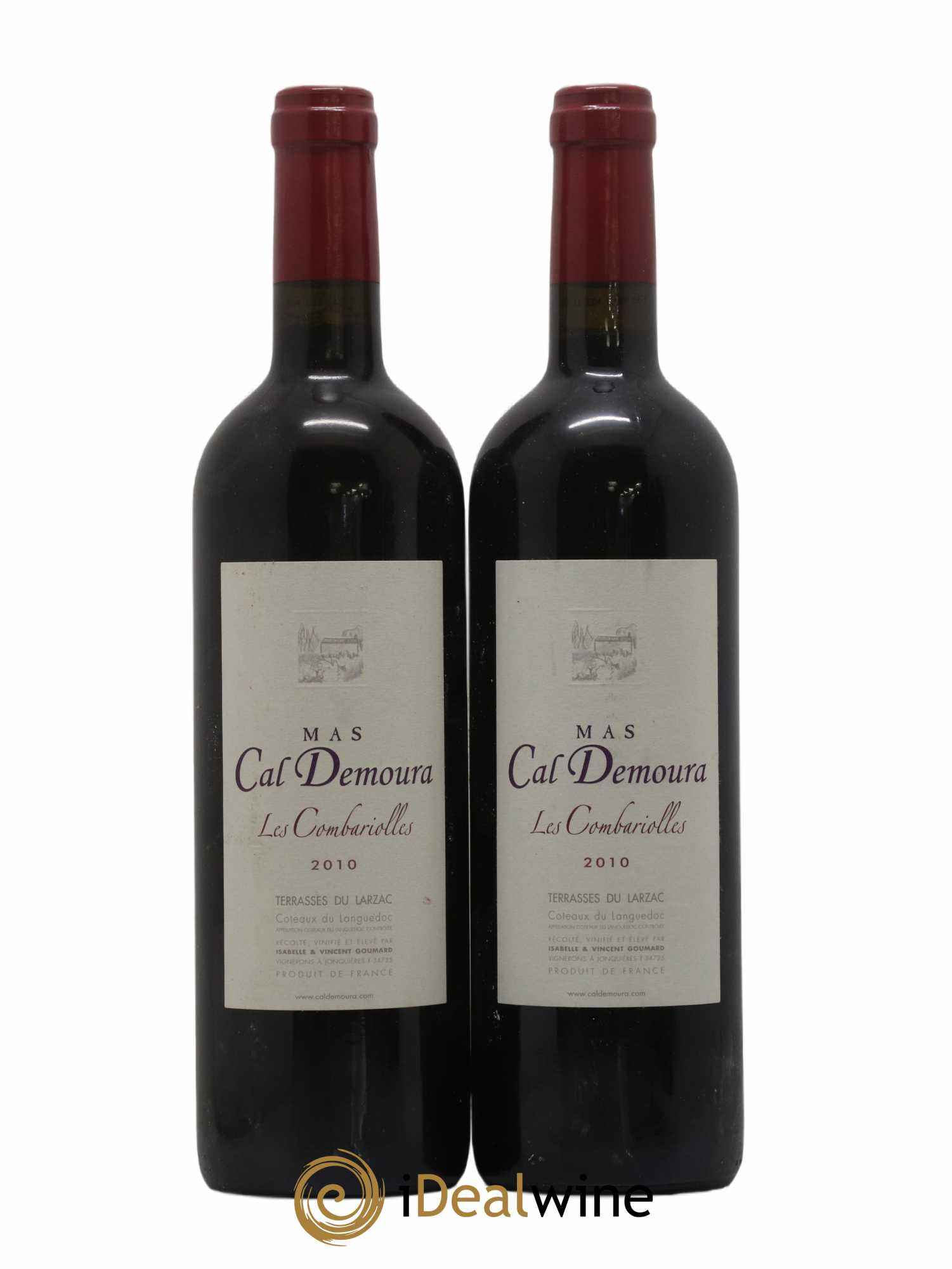 Terrasses du Larzac Les Combariolles Mas Cal Demoura 2010 - Lot de 2 bouteilles - 0