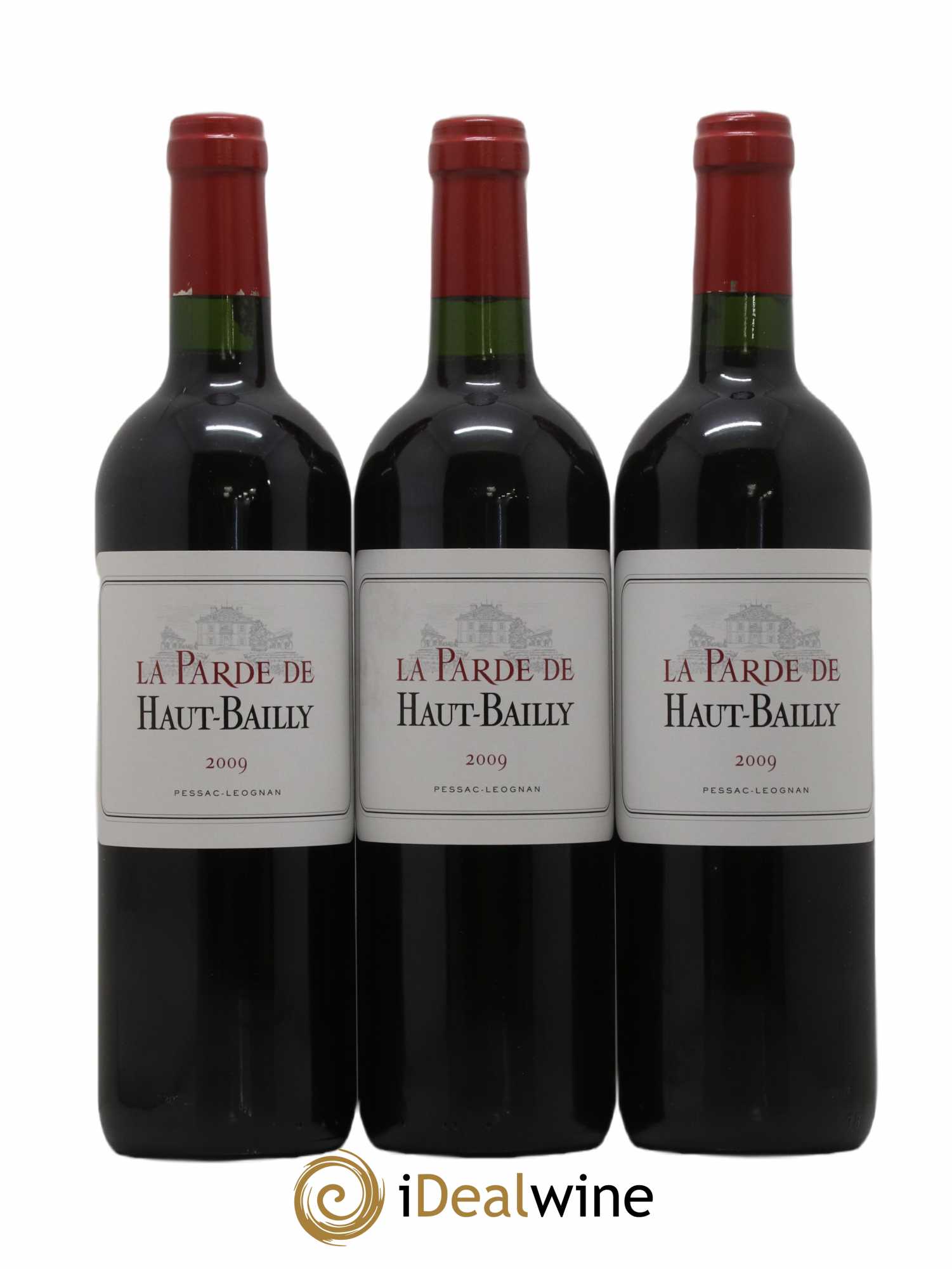 Haut Bailly II (Anciennement La Parde de Haut-Bailly) Second Vin 2009 - Lot de 12 bouteilles - 1