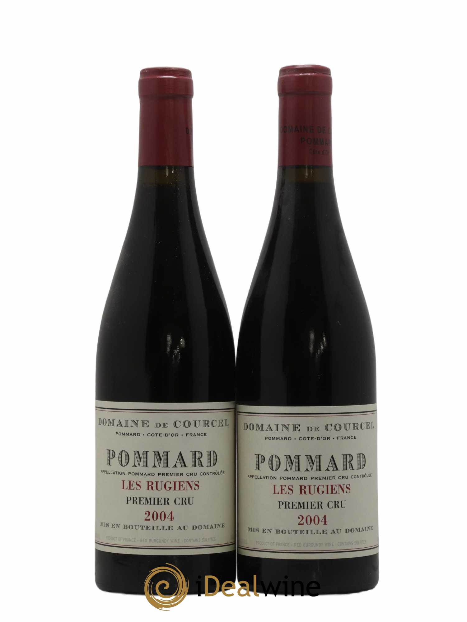 Pommard 1er Cru Les Rugiens de Courcel (Domaine) 2004 - Lot de 2 bouteilles - 0