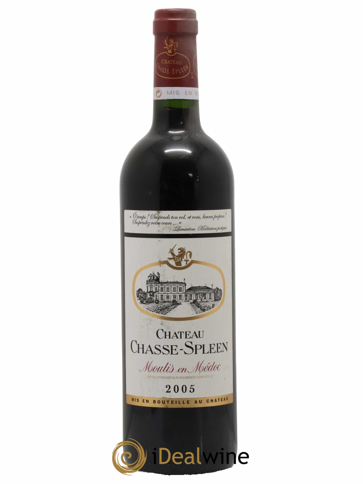 Château Chasse Spleen 2005 - Lot de 1 bouteille - 0