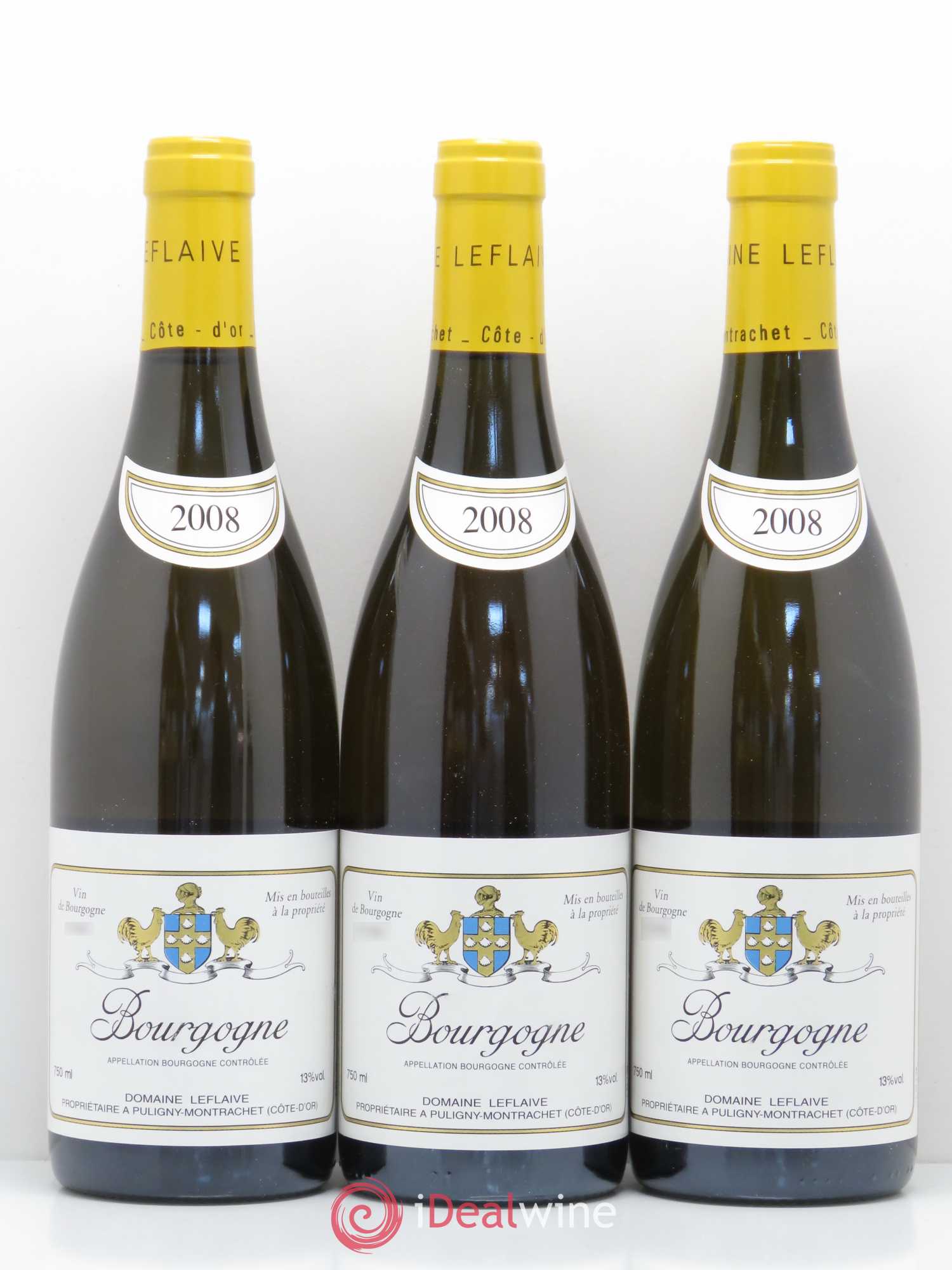 Bourgogne Domaine Leflaive 2008 - Lot de 6 bouteilles - 2