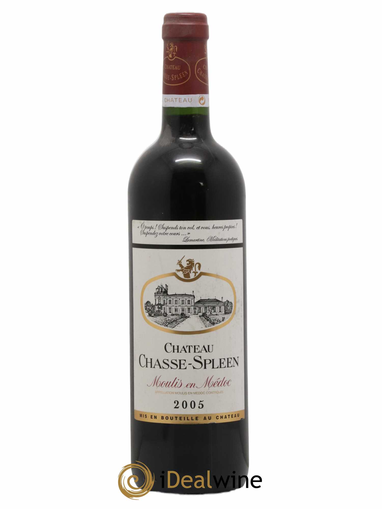 Château Chasse Spleen 2005 - Lot de 1 bouteille - 0