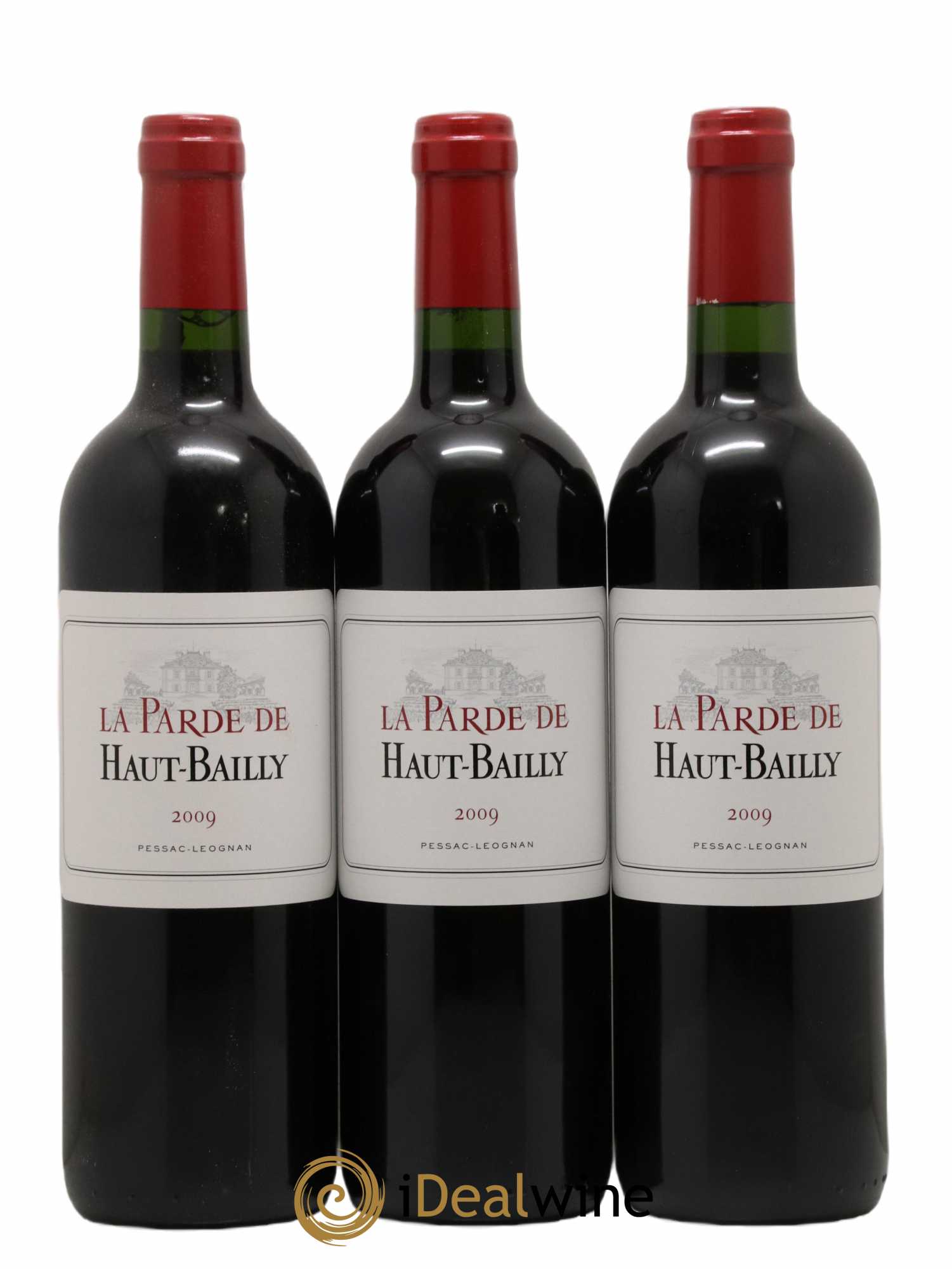 Haut Bailly II (Anciennement La Parde de Haut-Bailly) Second Vin 2009 - Posten von 12 Flaschen - 2