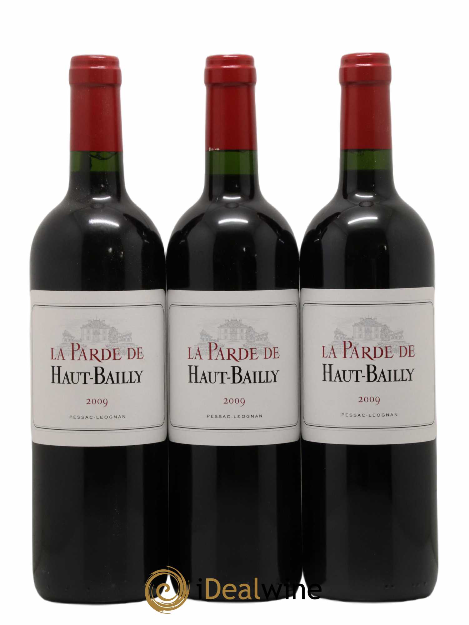 Haut Bailly II (Anciennement La Parde de Haut-Bailly) Second Vin 2009 - Posten von 12 Flaschen - 3