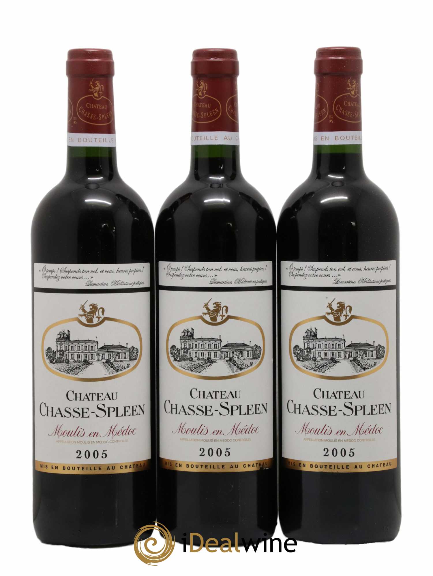 Château Chasse Spleen 2005 - Lot de 6 bouteilles - 1