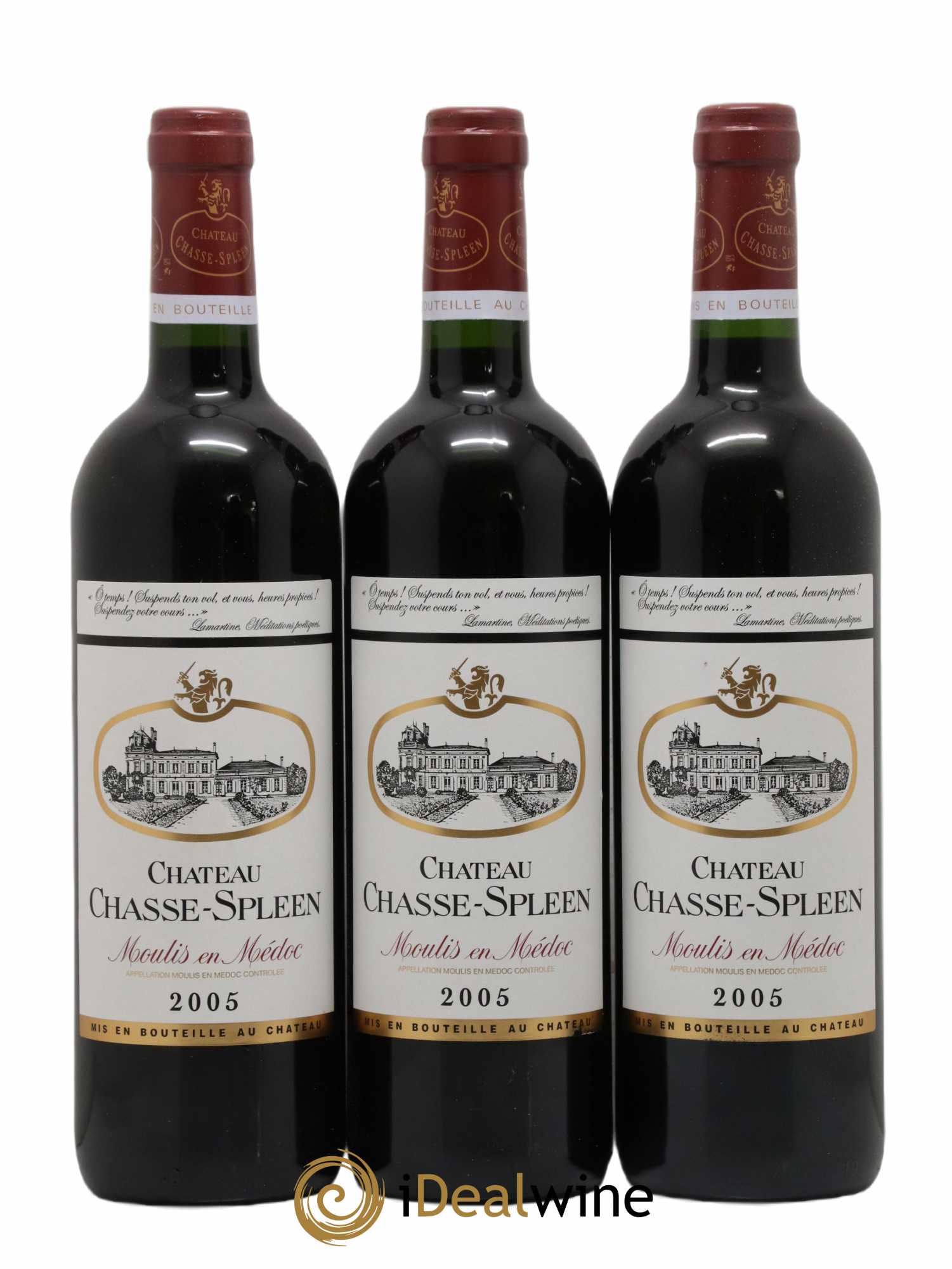 Château Chasse Spleen 2005 - Lot de 6 bouteilles - 2