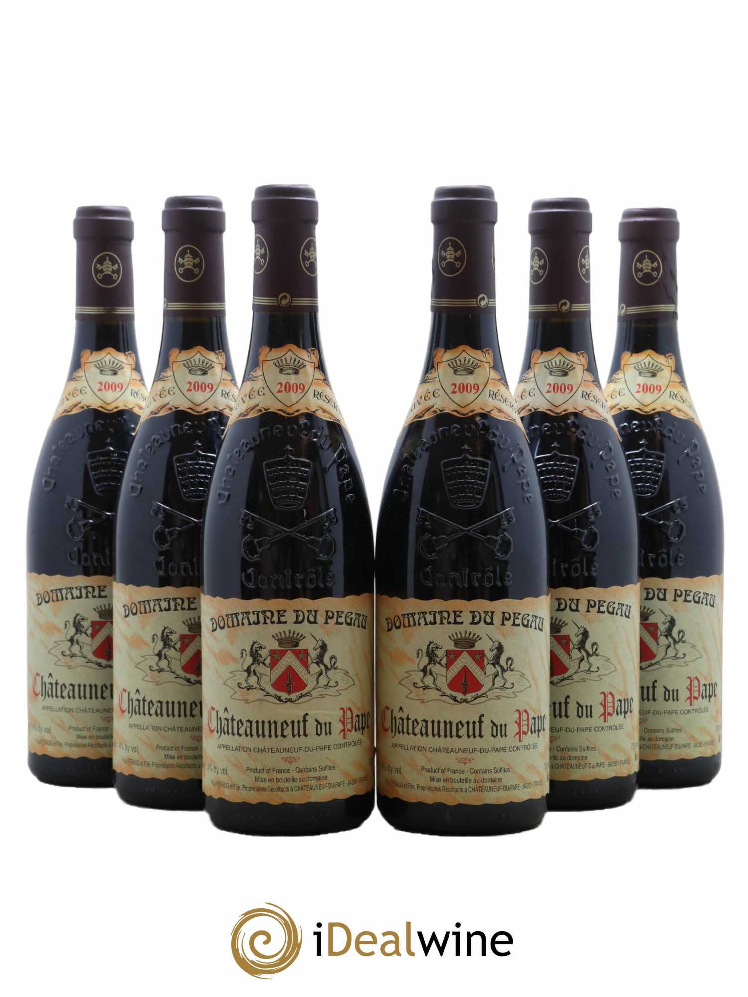 Châteauneuf-du-Pape Domaine du Pégau Cuvée Réservée Paul et Laurence Féraud 2009 - Lot de 6 bouteilles - 0