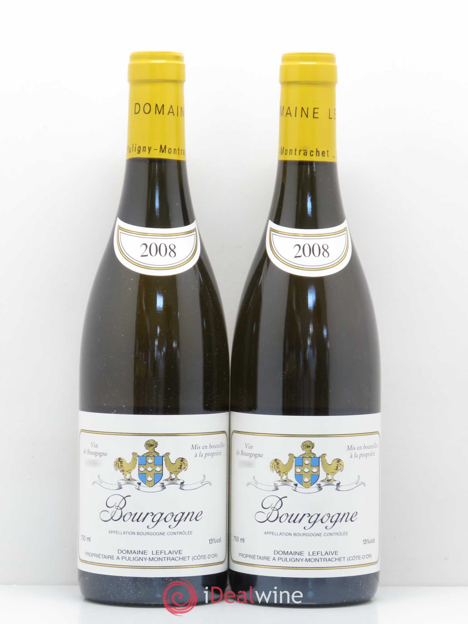 Bourgogne Domaine Leflaive 2008 - Lot de 2 bouteilles - 0