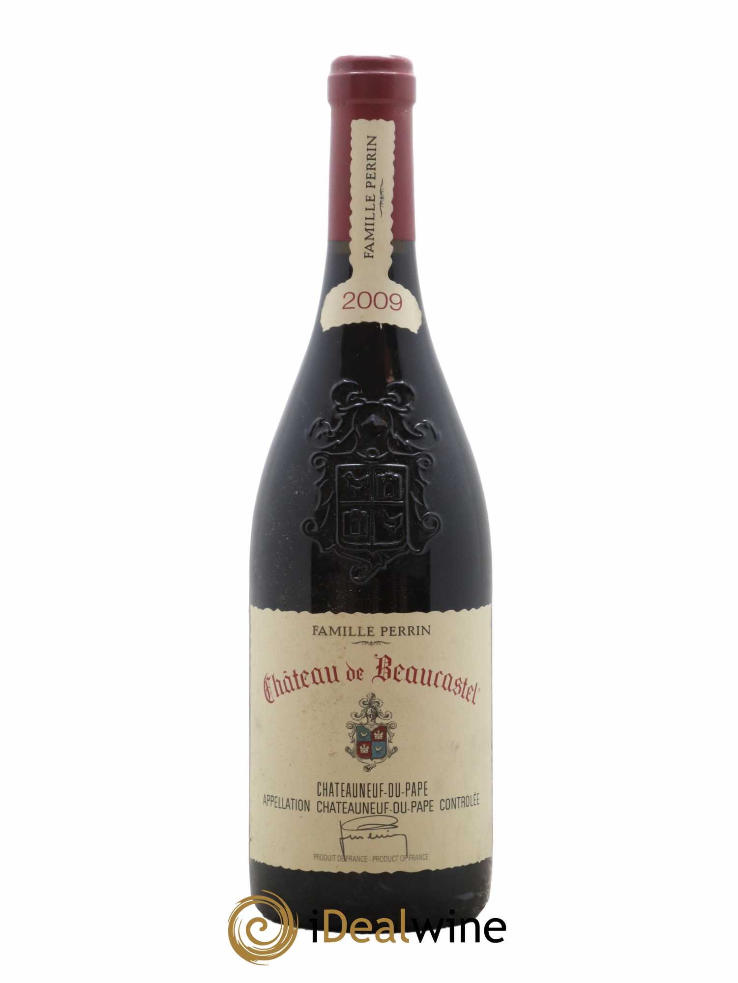 Châteauneuf-du-Pape Château de Beaucastel Famille Perrin 2009 - Lot de 1 bouteille - 0