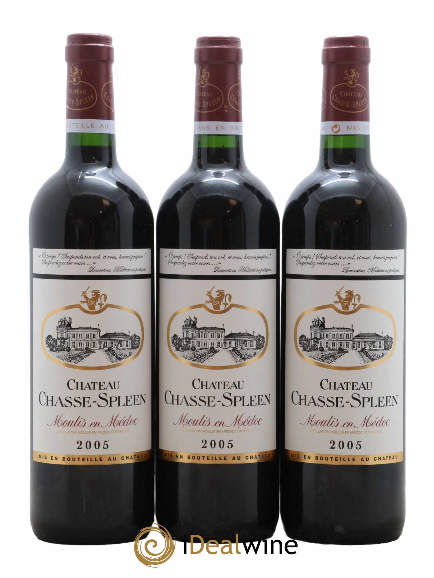 Château Chasse Spleen 2005 - Lot de 6 bouteilles - 2