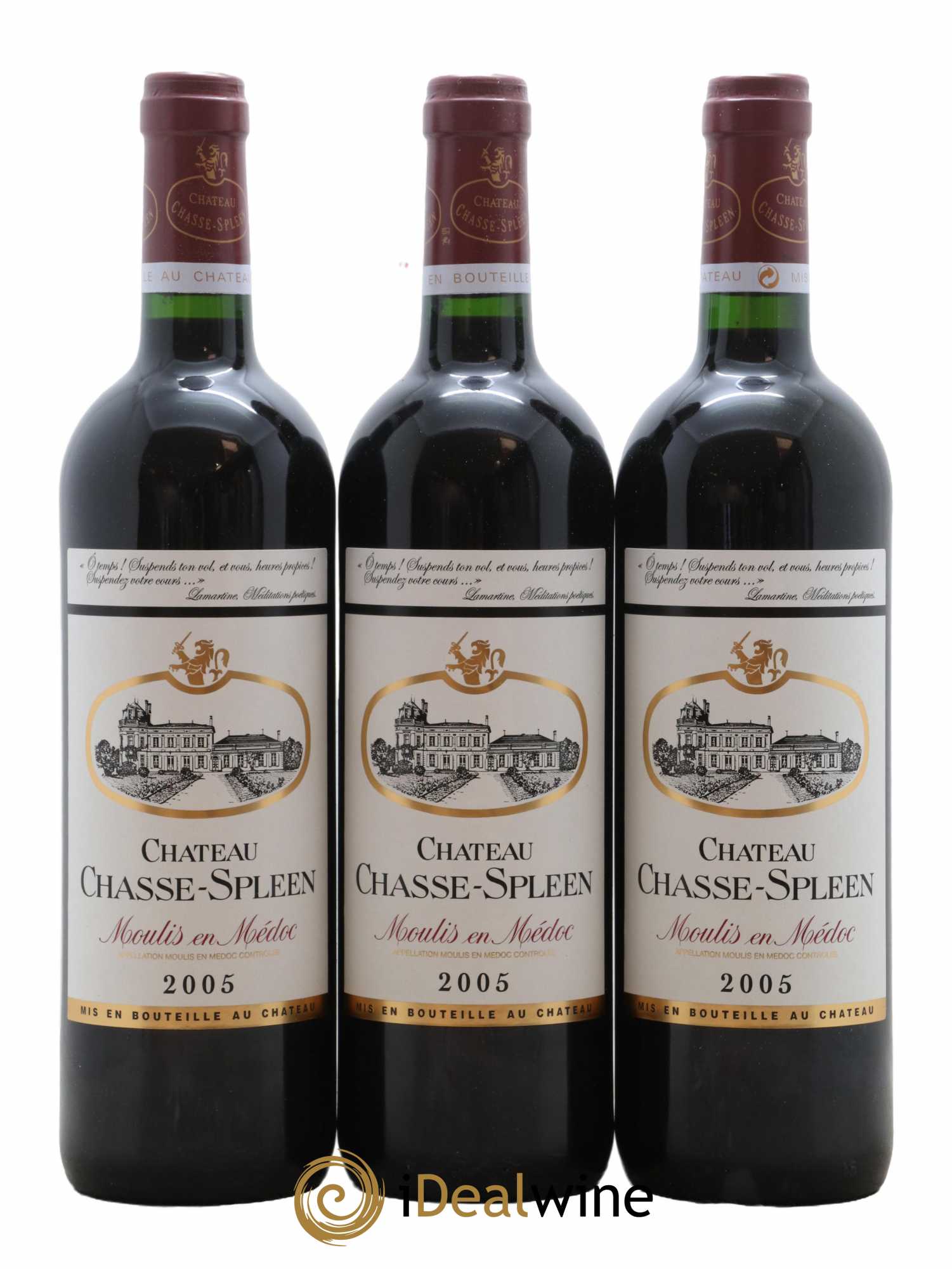 Château Chasse Spleen 2005 - Lot de 6 bouteilles - 1