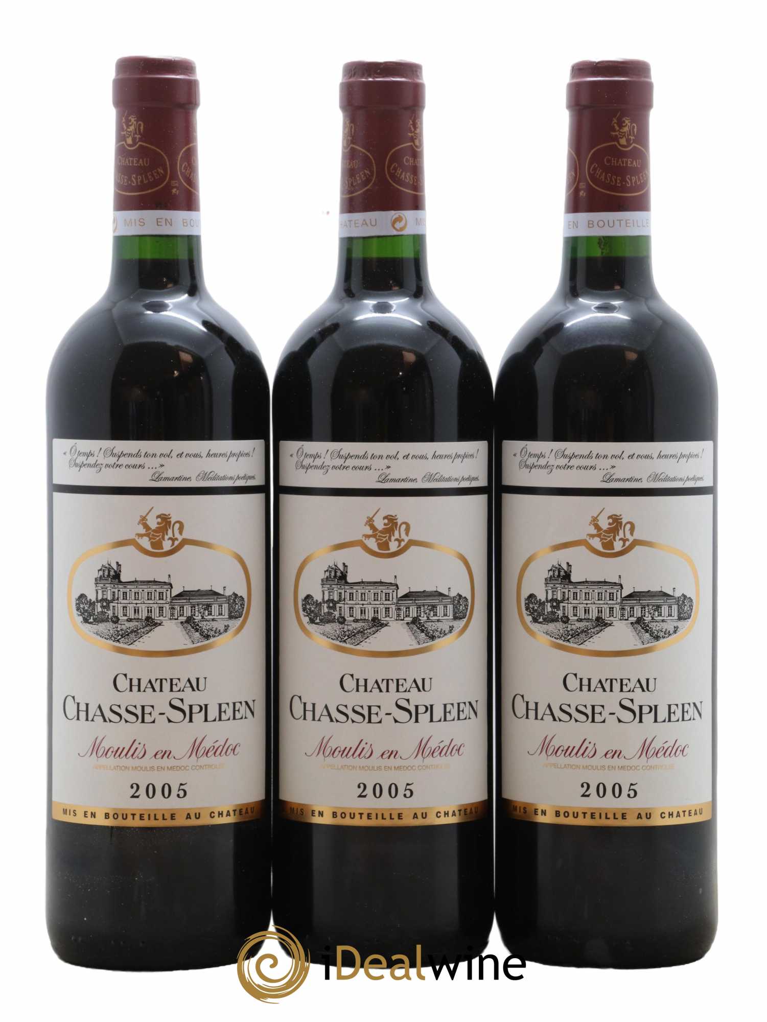 Château Chasse Spleen 2005 - Lot de 6 bouteilles - 2