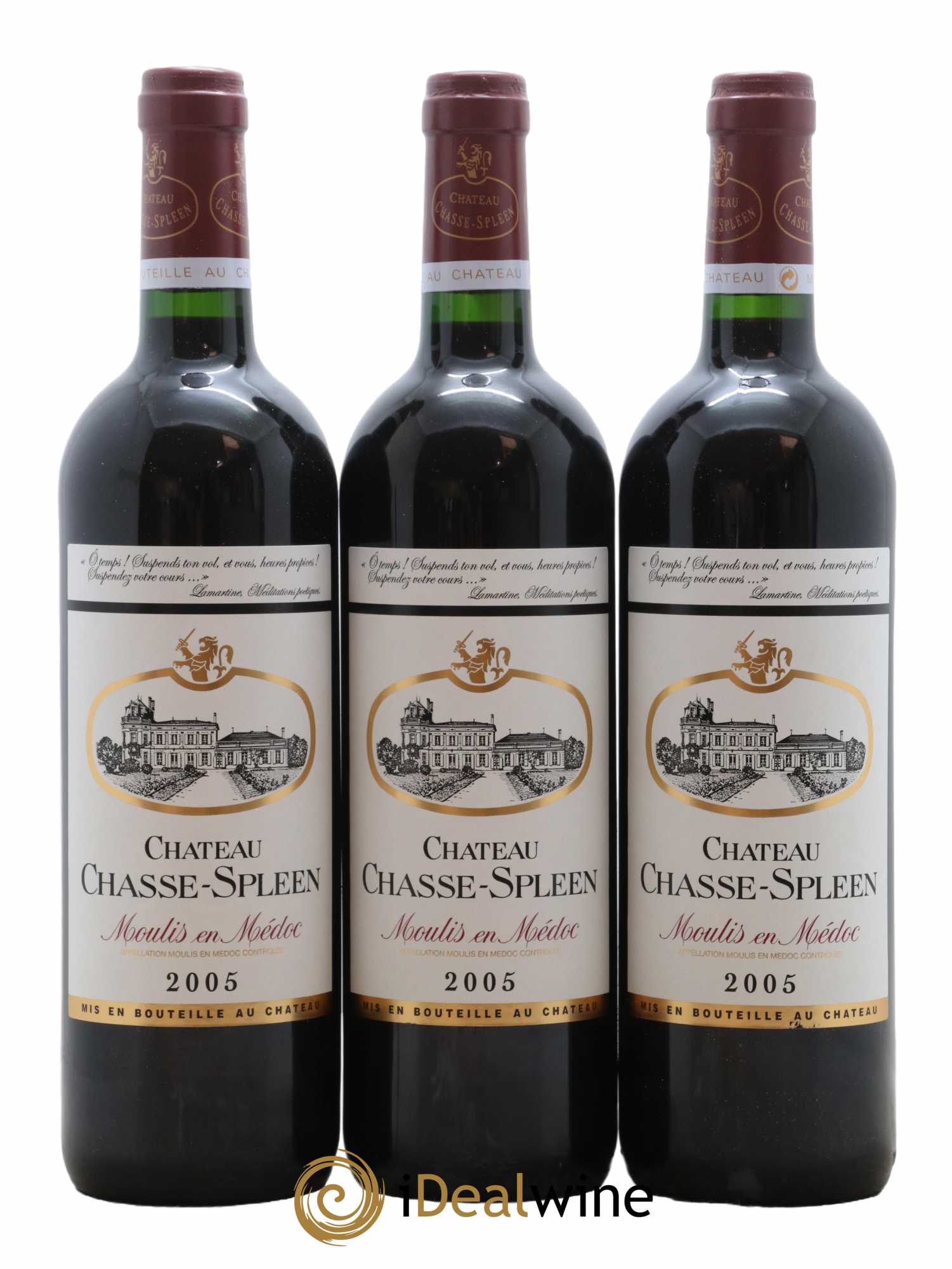 Château Chasse Spleen 2005 - Lot de 6 bouteilles - 1