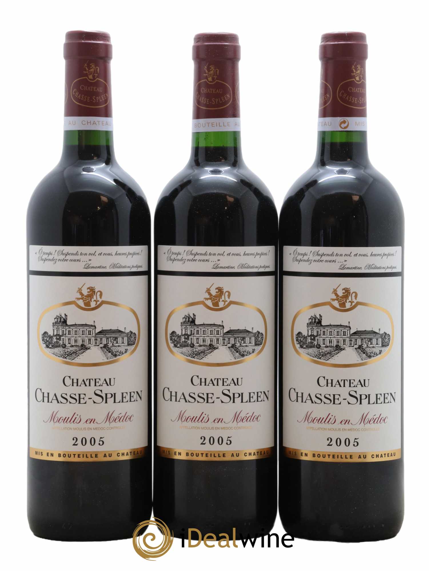 Château Chasse Spleen 2005 - Lot de 6 bouteilles - 2