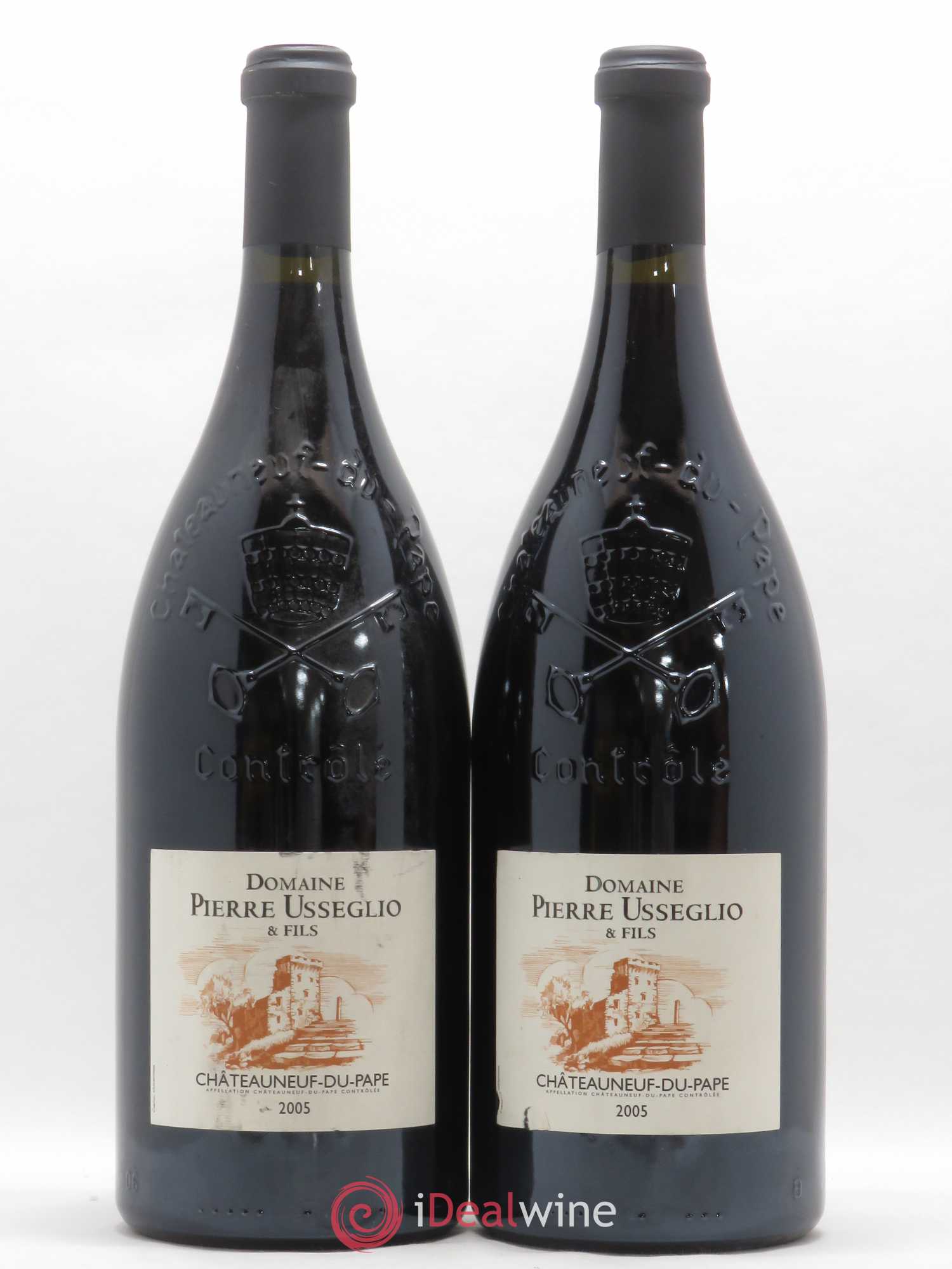 Châteauneuf-du-Pape Tradition Pierre Usseglio & Fils 2005 - Lot de 2 magnums - 0
