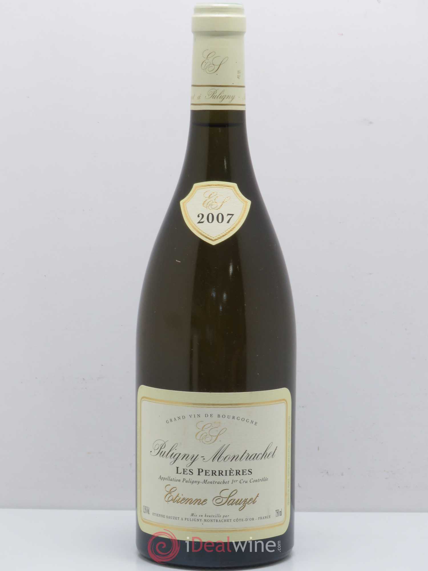 Puligny-Montrachet 1er Cru Les Perrières Etienne Sauzet 2007 - Lot de 1 bouteille - 0