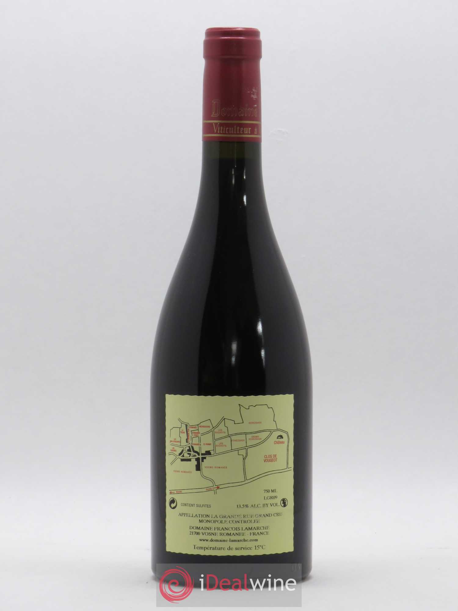 La Grande Rue Grand Cru Lamarche (Domaine) 2009 - Lot de 1 bouteille - 1