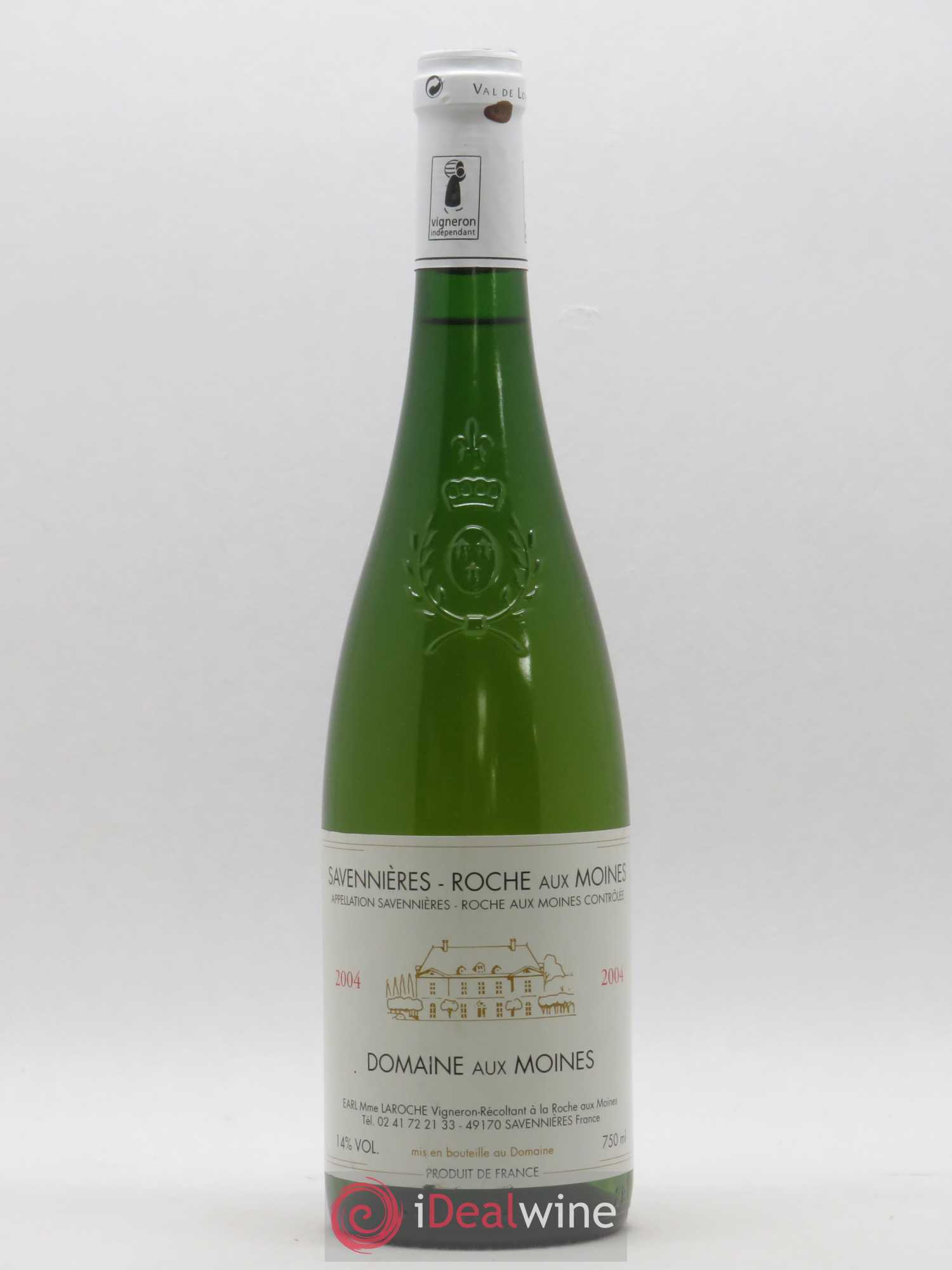 Savennières Roche aux Moines Domaine Aux Moines 2004 - Posten von 1 Flasche - 0