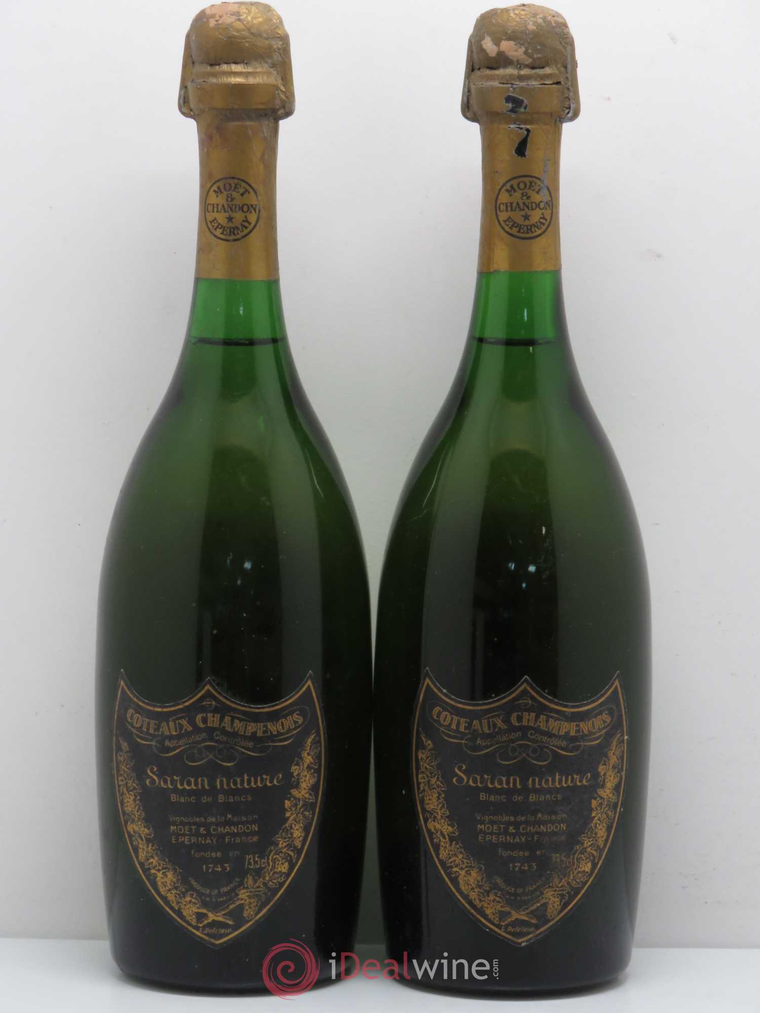 Saran Blanc de Blancs Moët et Chandon - Lot de 2 bouteilles - 0