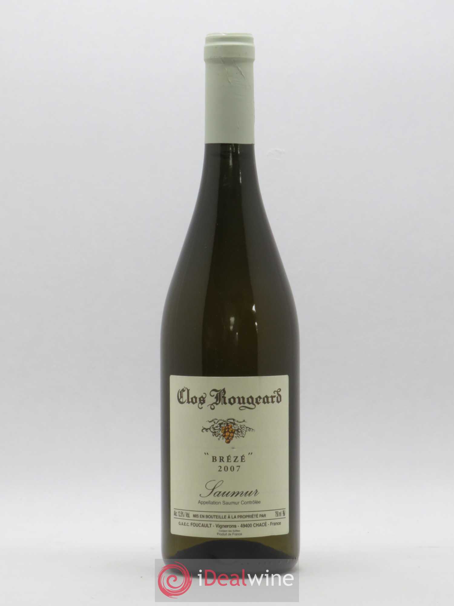 Saumur Brézé Clos Rougeard 2007 - Lot de 1 bouteille - 0