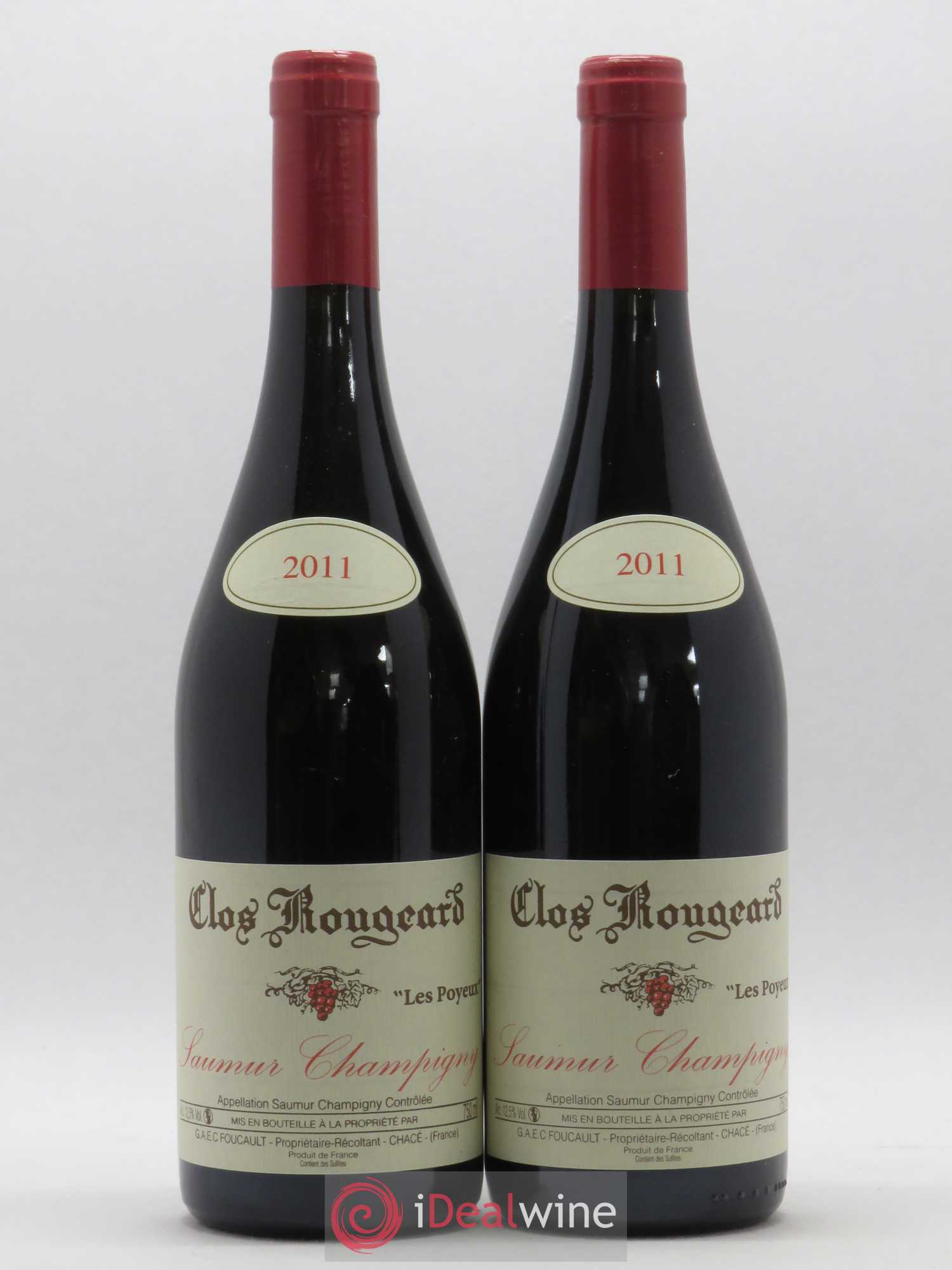 Saumur-Champigny Les Poyeux Clos Rougeard 2011 - Lot de 2 bouteilles - 0