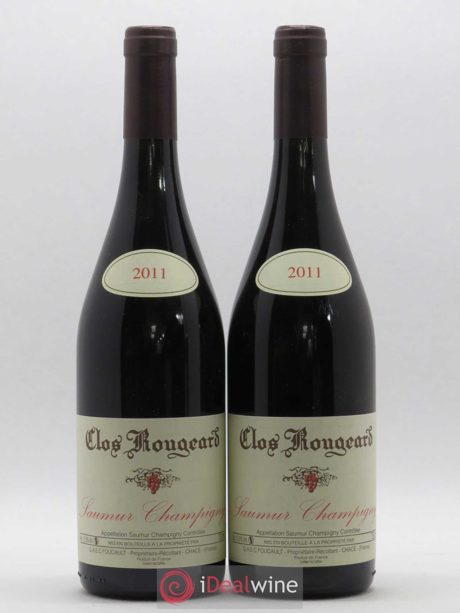 Saumur-Champigny Clos Rougeard 2011 - Lot de 2 bouteilles - 0