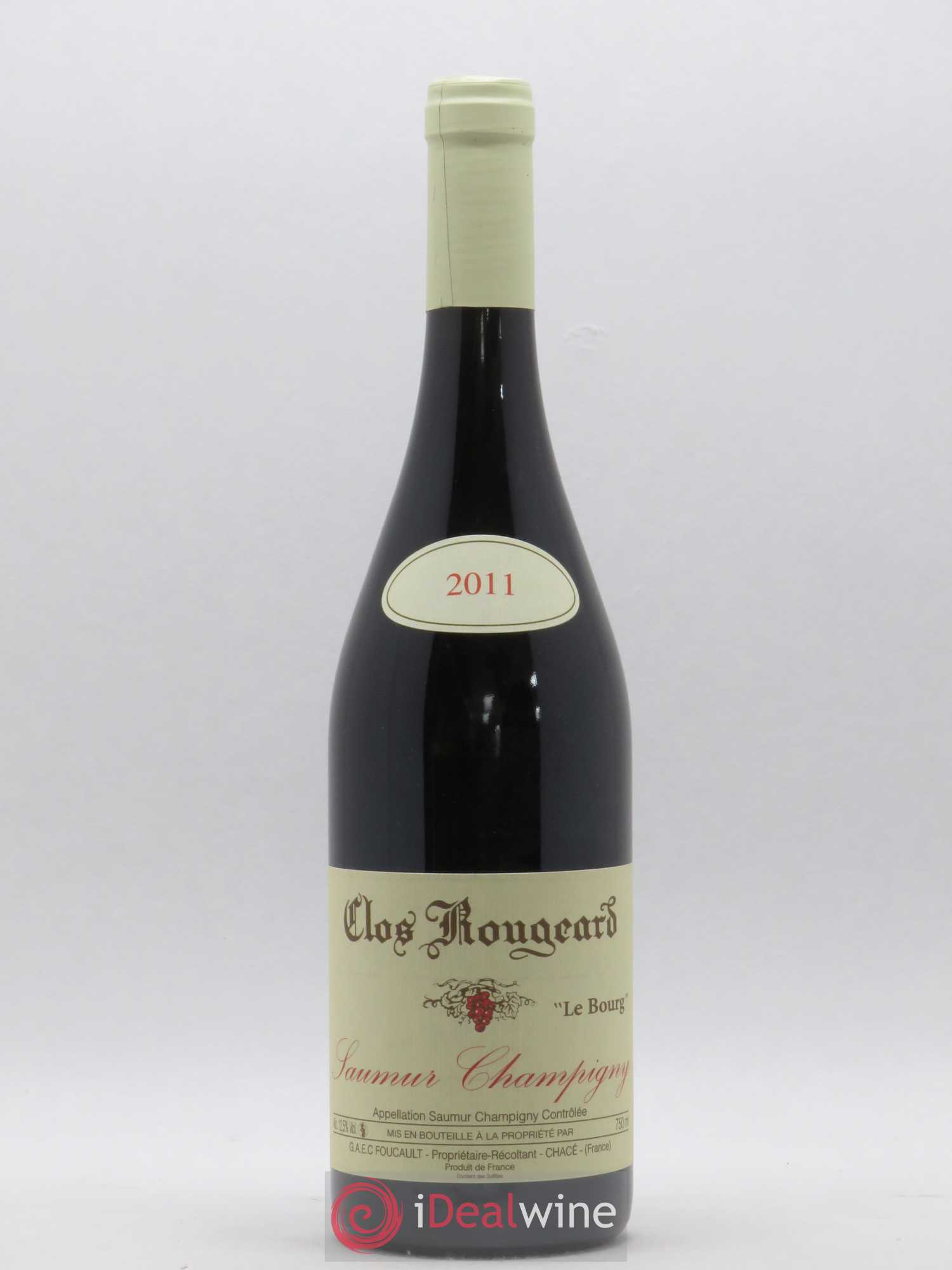 Saumur-Champigny Le Bourg Clos Rougeard 2011 - Lot de 1 bouteille - 0