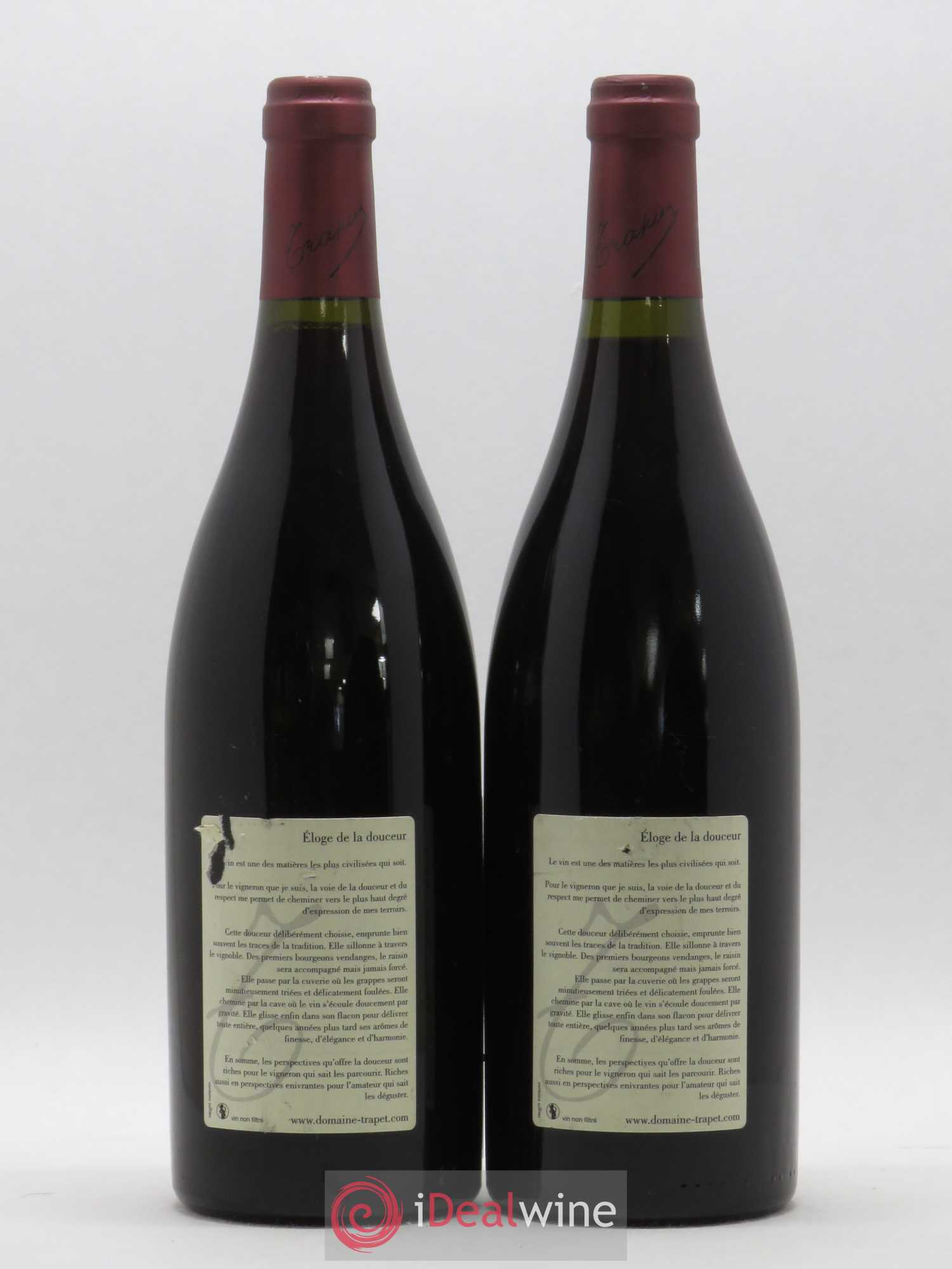 Chambertin Grand Cru Domaine Trapet 2004 - Lot de 2 bouteilles - 1