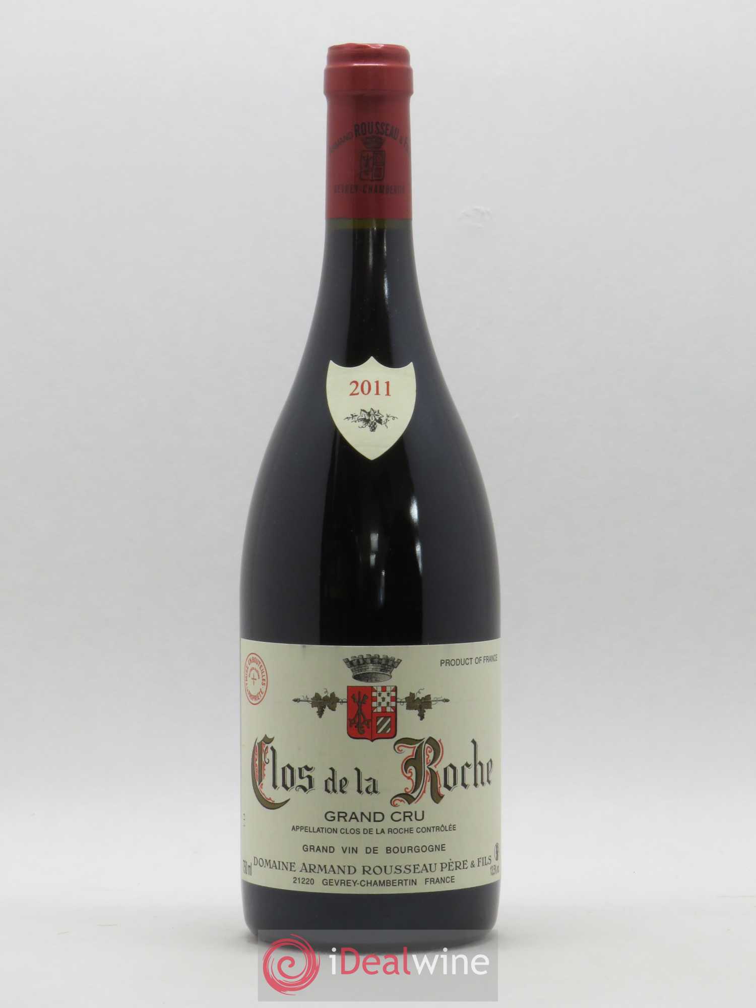 Clos de la Roche Grand Cru Armand Rousseau (Domaine) 2011 - Lot de 1 bouteille - 0