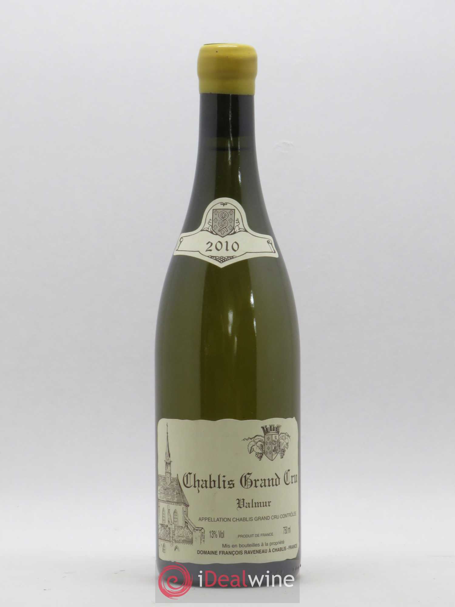 Chablis Grand Cru Valmur Raveneau (Domaine) 2010 - Lot de 1 bouteille - 0
