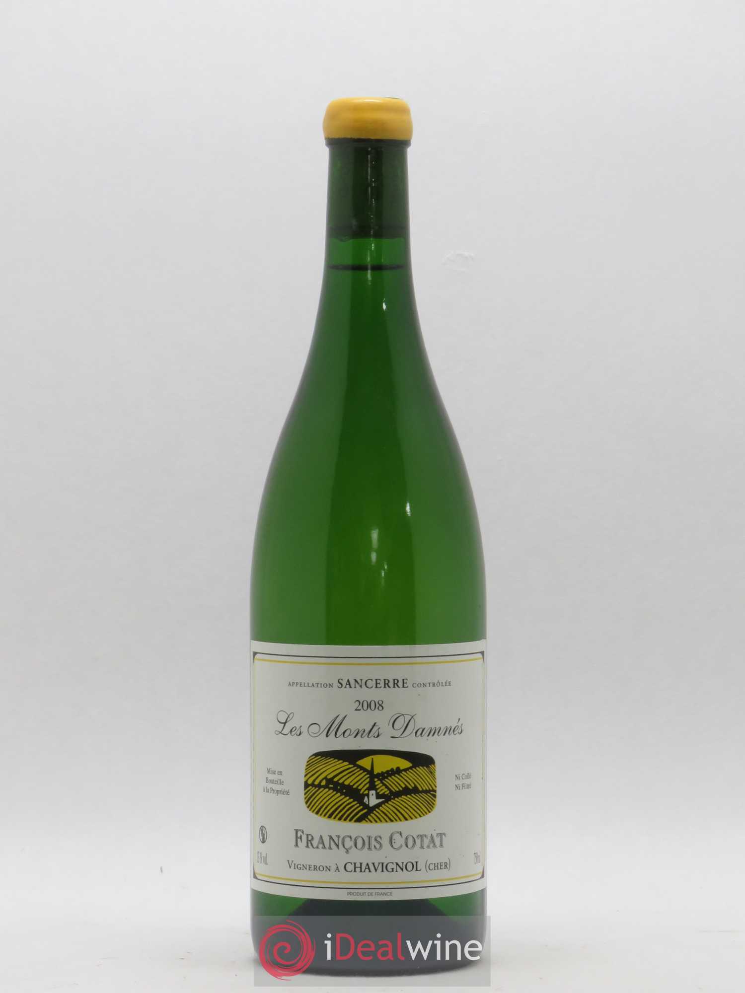 Sancerre Les Monts Damnés François Cotat 2008 - Lot de 1 bouteille - 0
