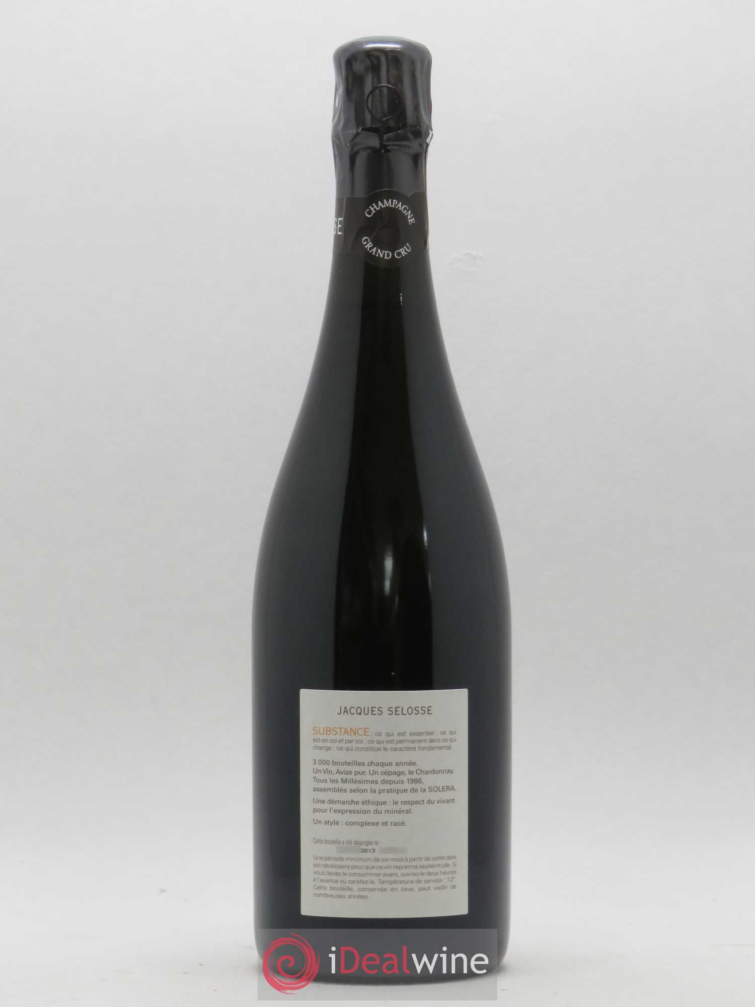 Substance Jacques Selosse - Lot de 1 bouteille - 1