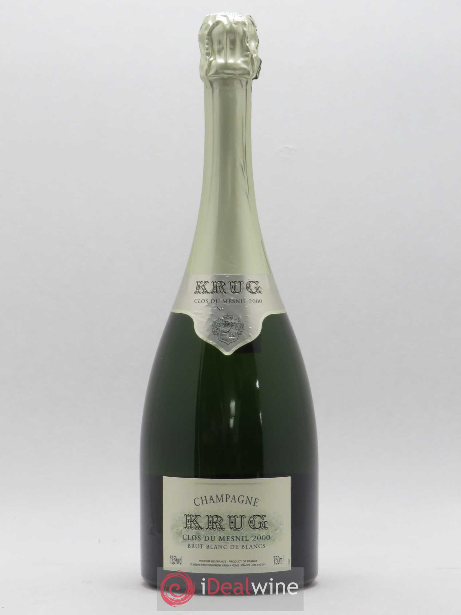 Clos du Mesnil Krug 2000 - Lot de 1 bouteille - 0