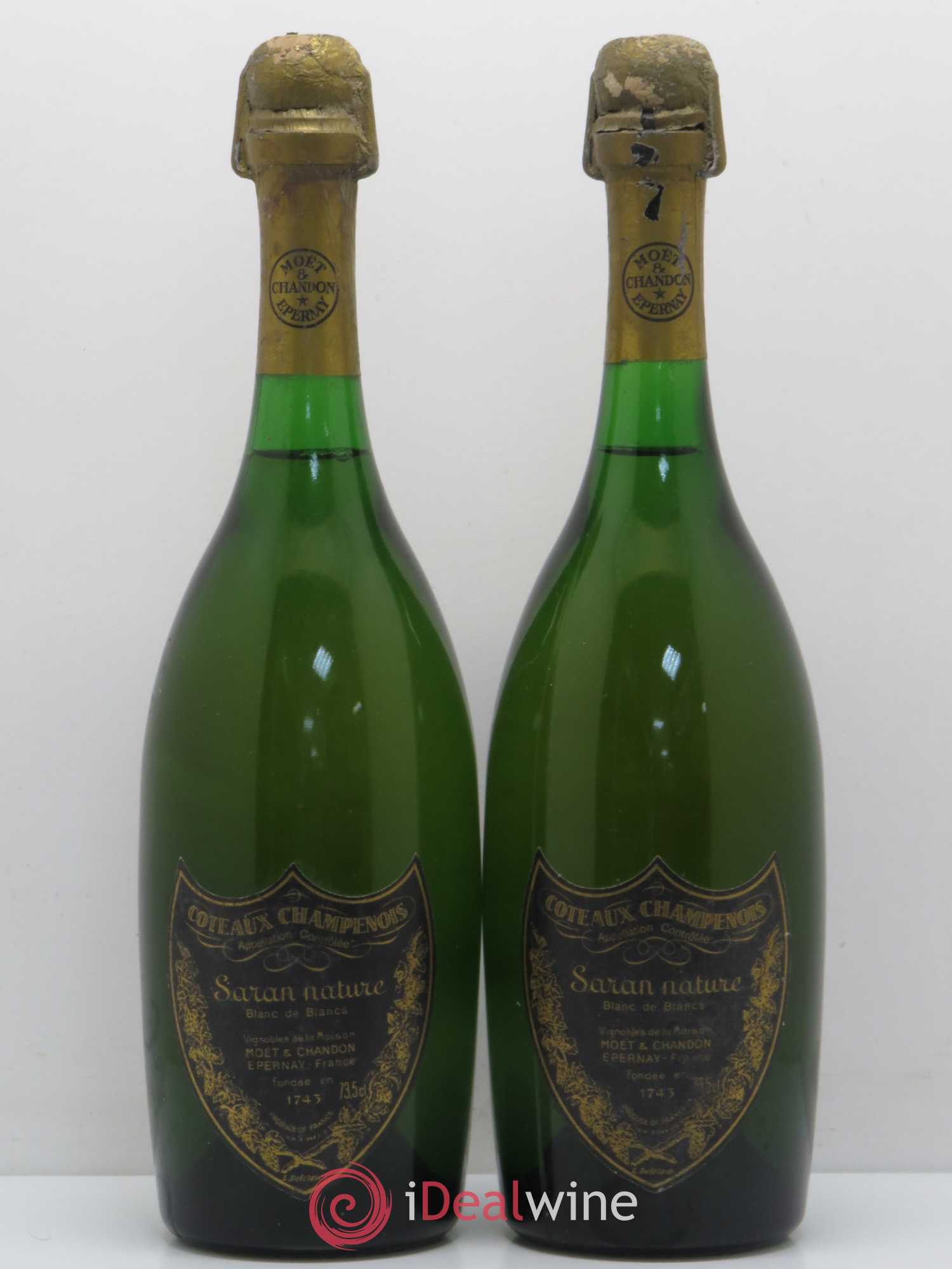 Saran Blanc de Blancs Moët et Chandon - Lot de 2 bouteilles - 0