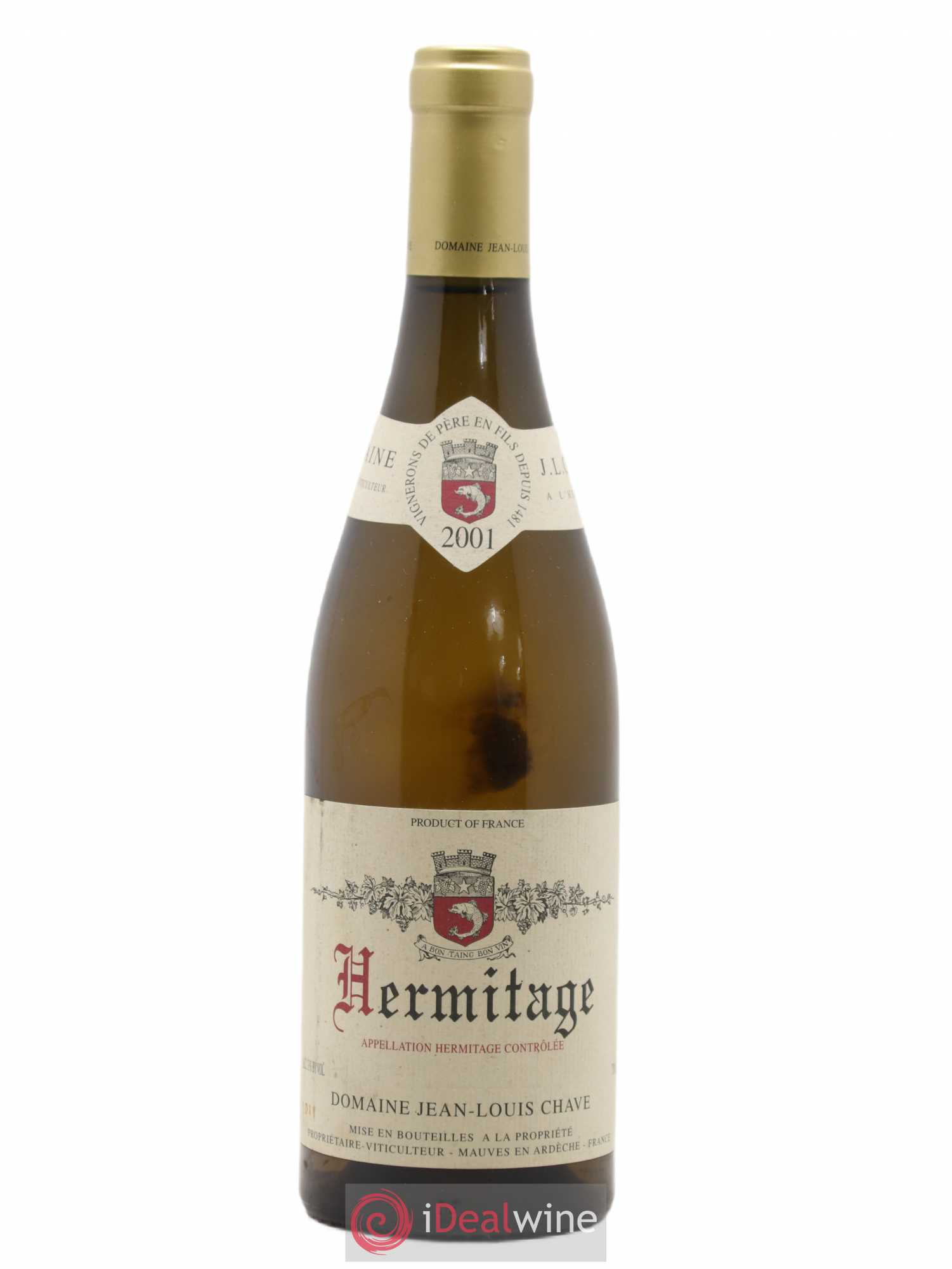Hermitage Jean-Louis Chave 2001 - Lot de 1 bouteille - 0