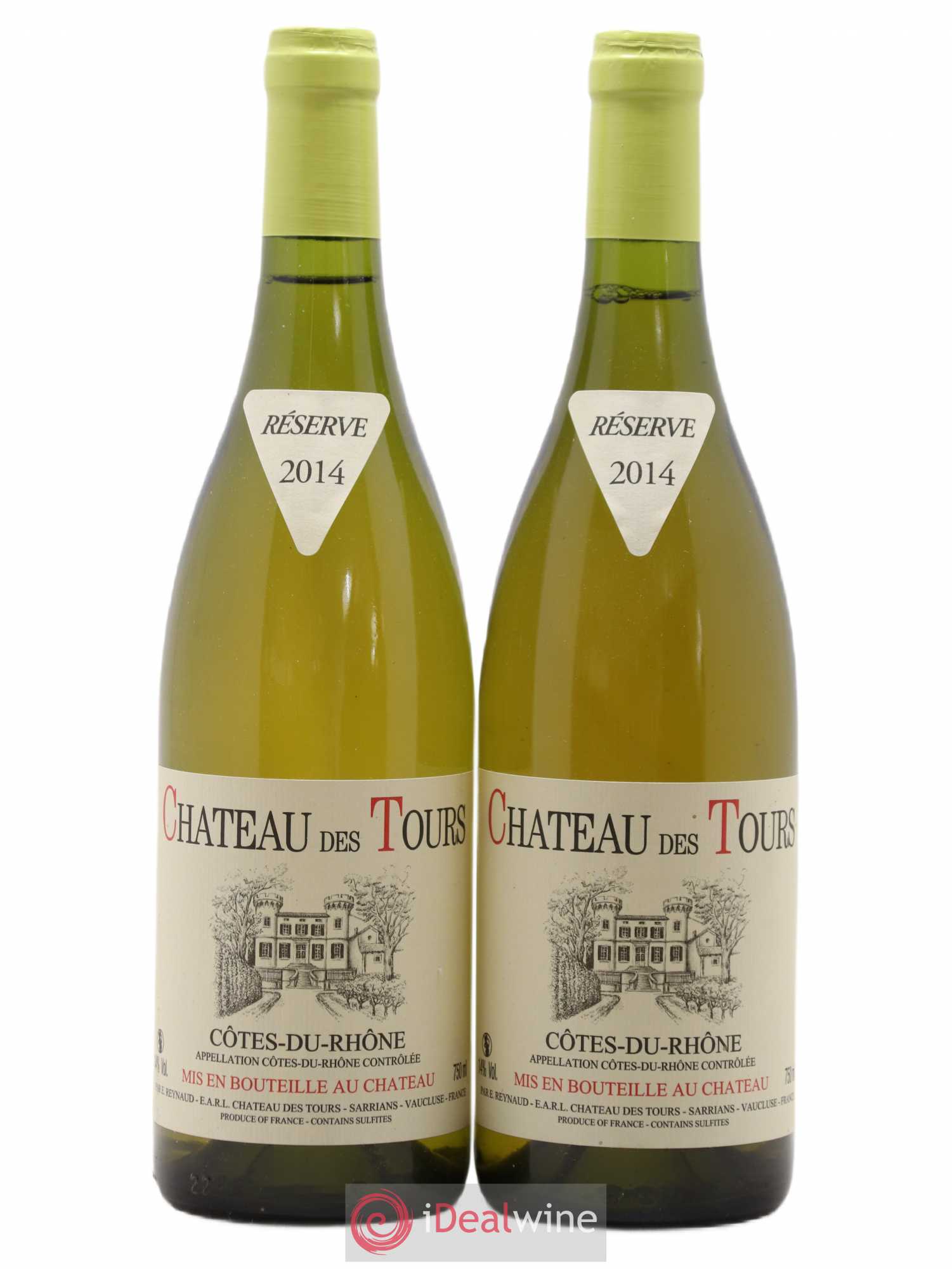 Côtes-du-Rhône Château des Tours Emmanuel Reynaud 2014 - Lot de 2 bouteilles - 0
