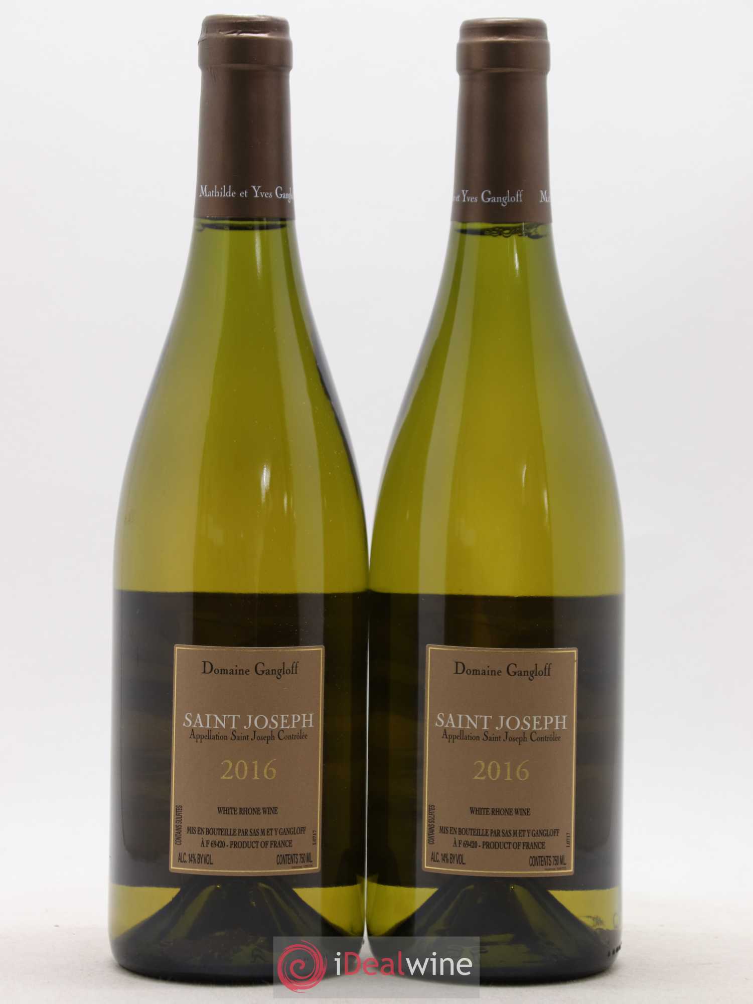 Saint-Joseph Gangloff (Domaine) 2016 - Lot de 2 bouteilles - 1