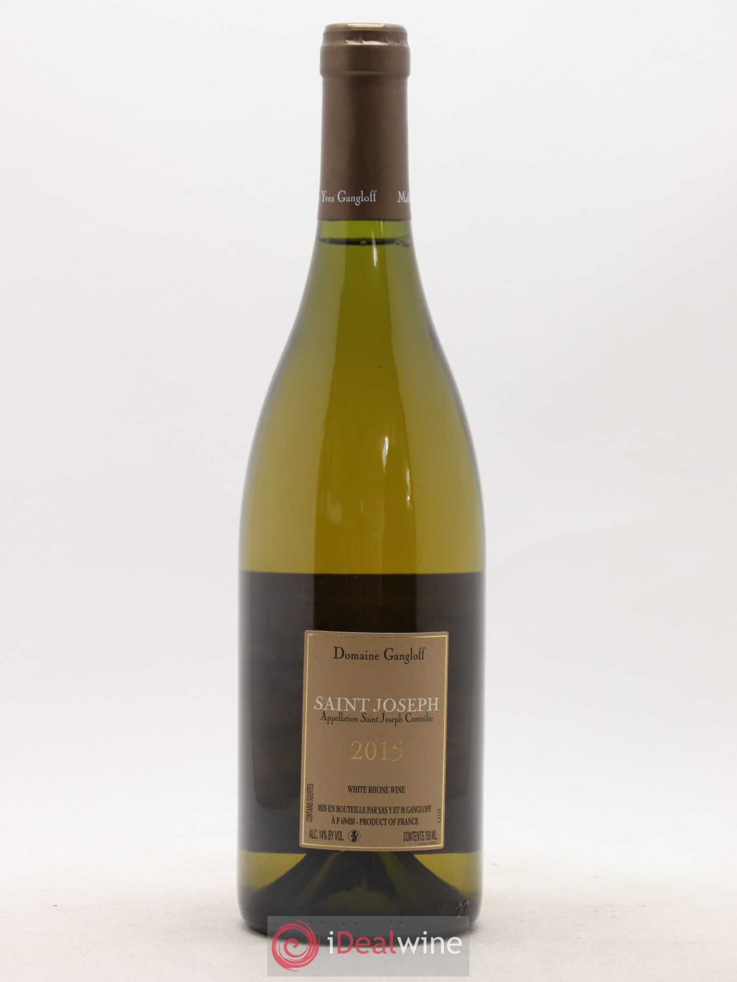 Saint-Joseph Gangloff (Domaine) 2015 - Lot de 1 bouteille - 1