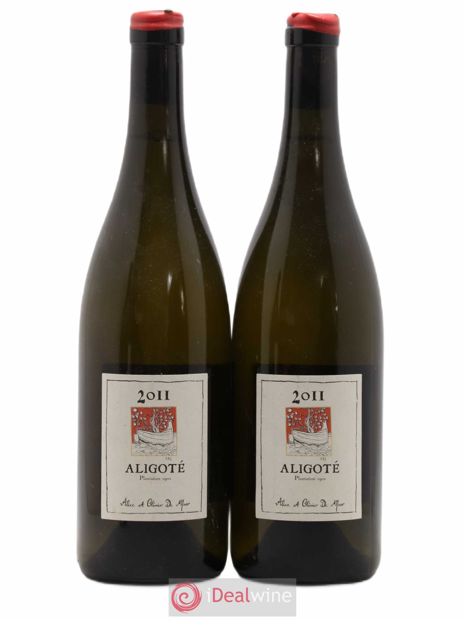 Bourgogne Aligoté Plantation 1902 Alice et Olivier De Moor 2011 - Lot de 2 bouteilles - 0