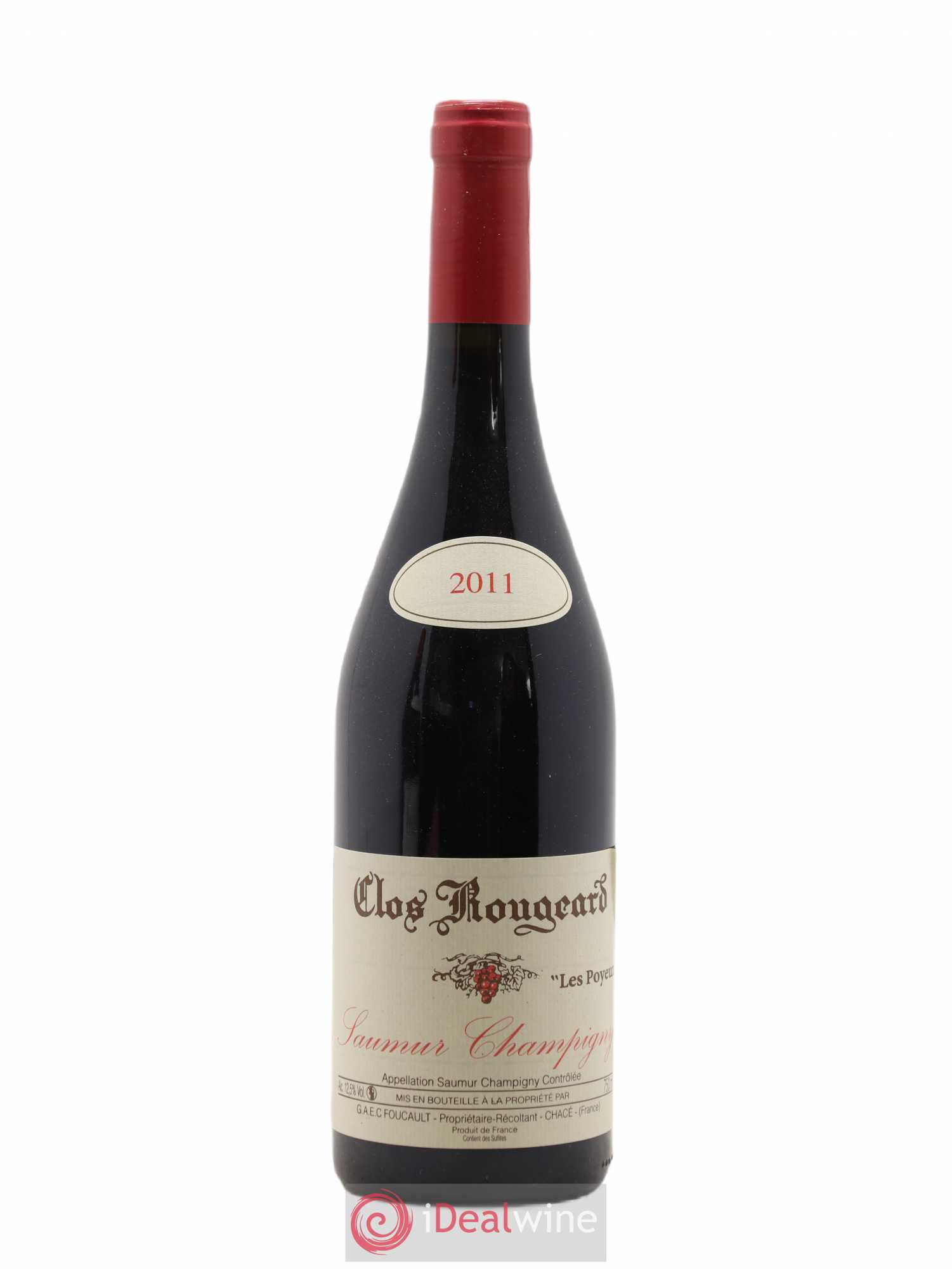 Saumur-Champigny Les Poyeux Clos Rougeard 2011 - Lot de 1 bouteille - 0