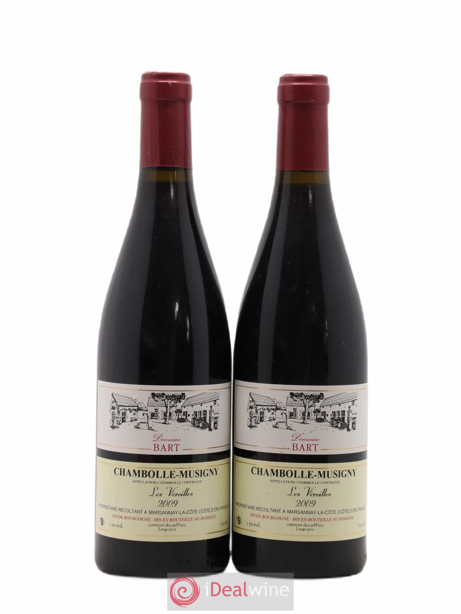 Chambolle-Musigny Les Véroilles Bart (Domaine) 2009 - Lot de 2 bouteilles - 0
