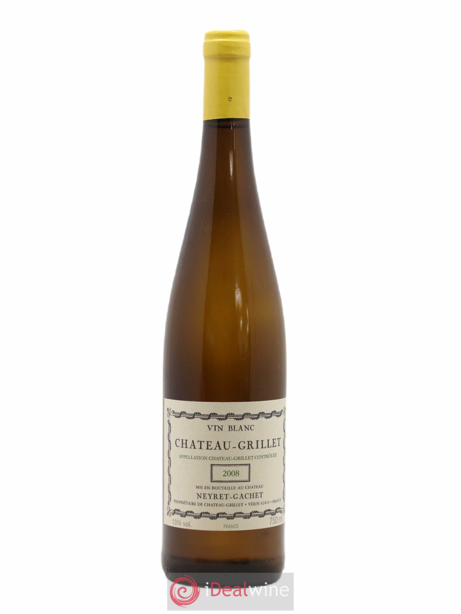 Château Grillet Château-Grillet 2008 - Lot de 1 bouteille - 0