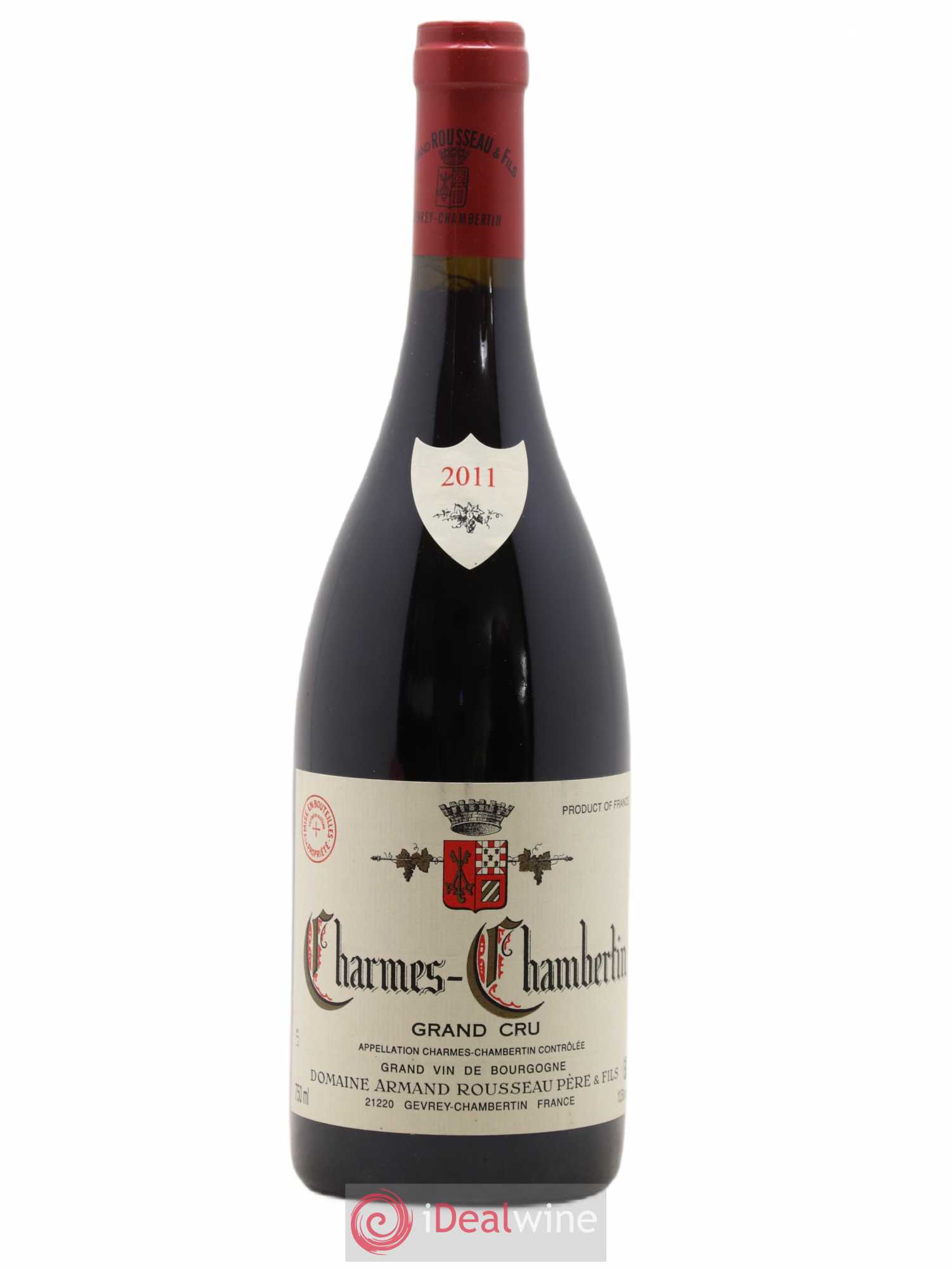 Charmes-Chambertin Grand Cru Armand Rousseau (Domaine) 2011 - Lot de 1 bouteille - 0