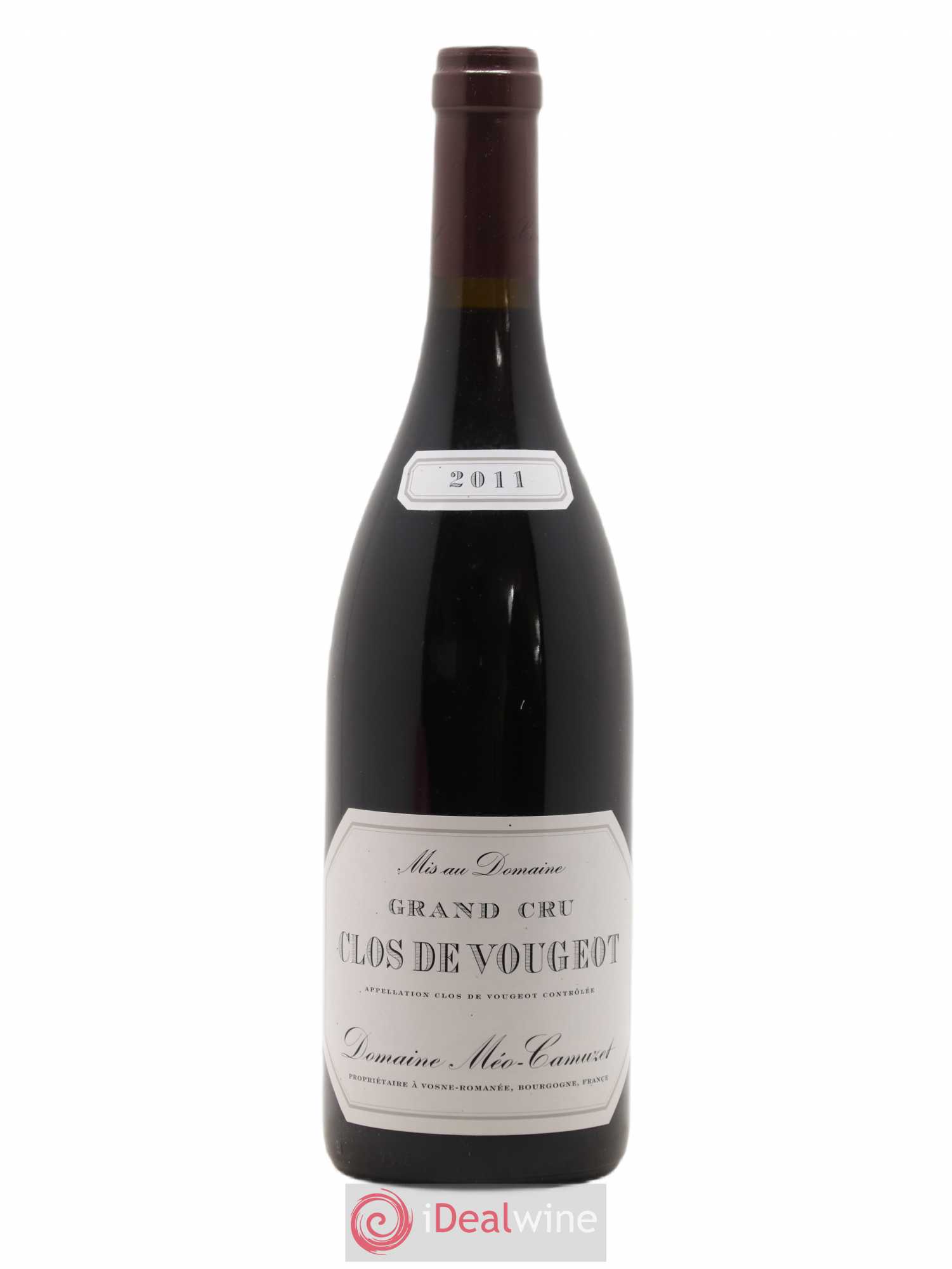 Clos de Vougeot Grand Cru Méo-Camuzet (Domaine) 2011 - Lot de 1 bouteille - 0