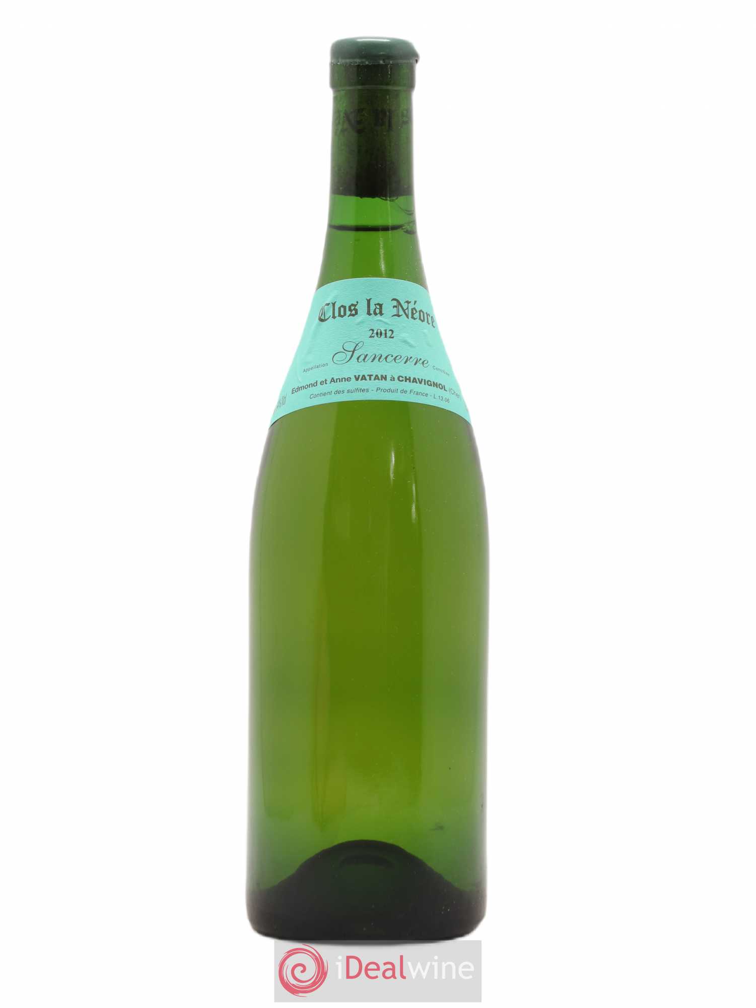 Sancerre Clos la Neore Edmond Vatan 2012 - Lot de 1 bouteille - 0