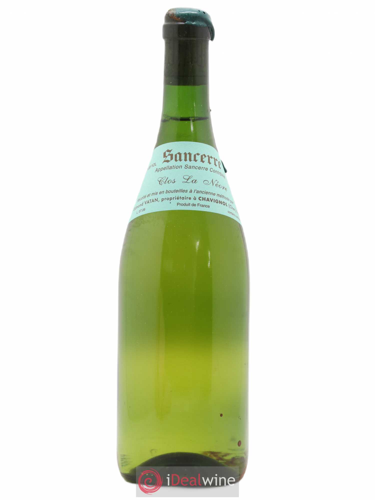 Sancerre Clos la Neore Edmond Vatan 2006 - Lot de 1 bouteille - 0