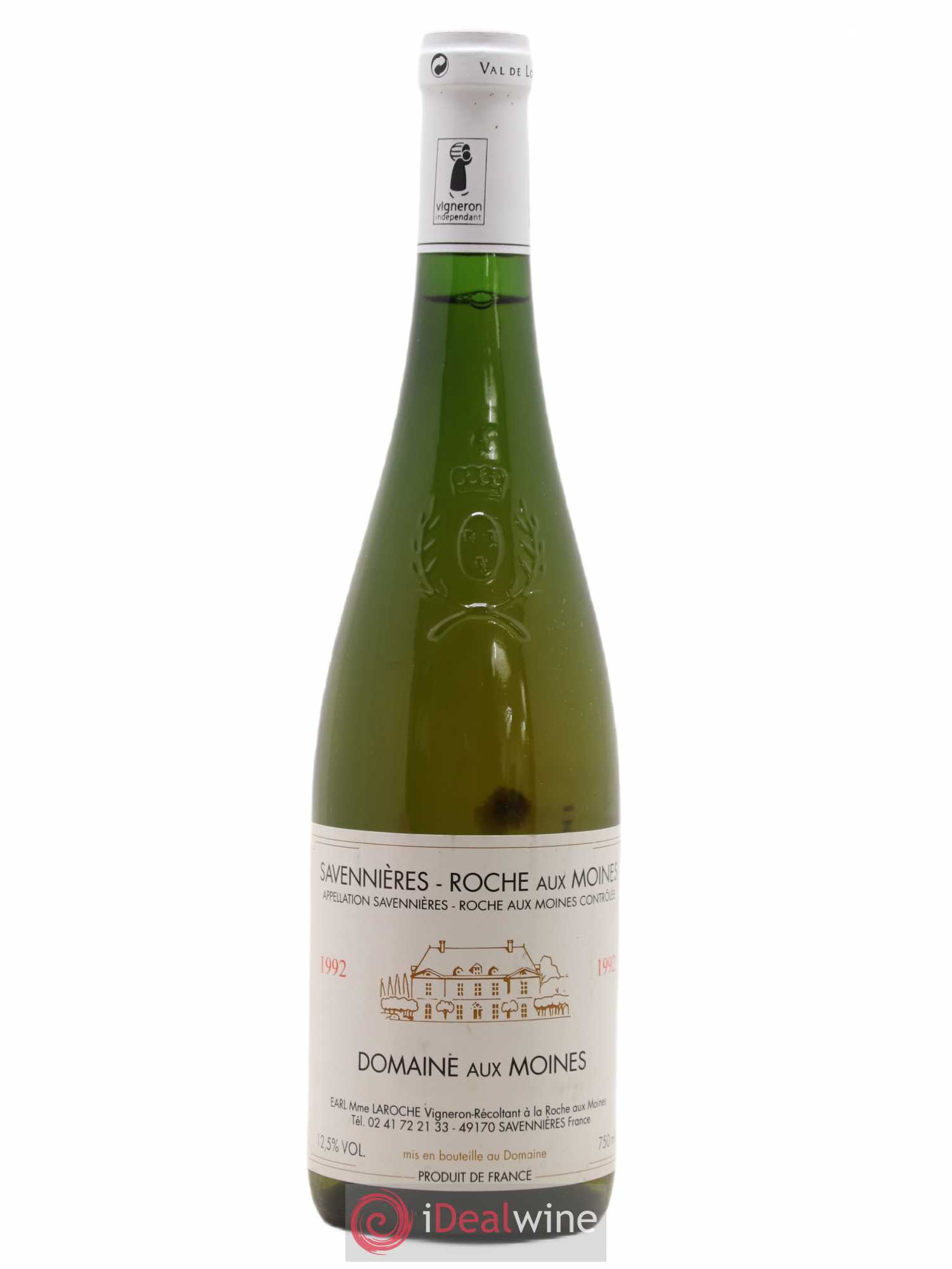 Savennières Roche aux Moines Domaine aux Moines 1992 - Posten von 1 Flasche - 0