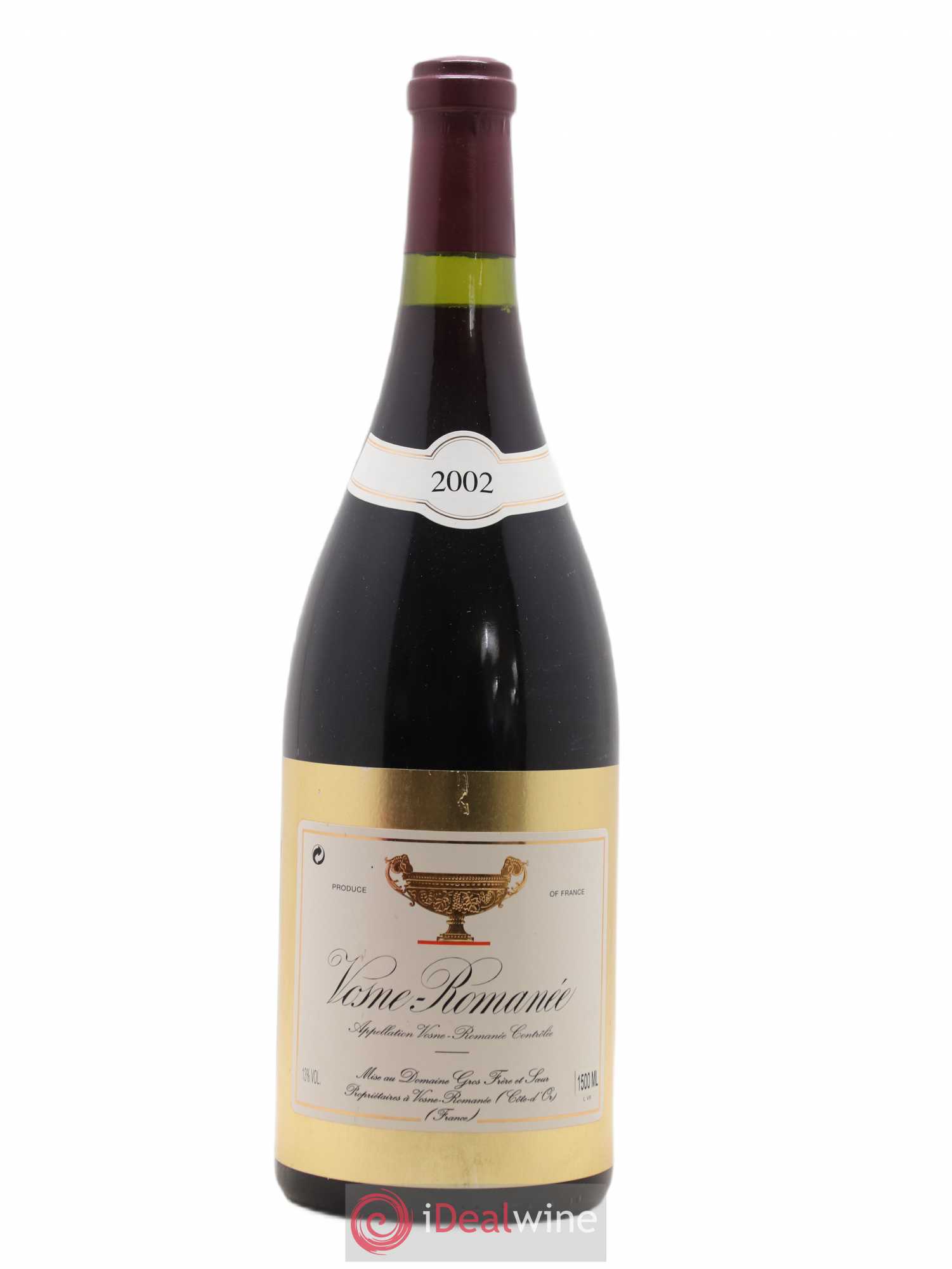 Vosne-Romanée Gros Frère & Soeur 2002 - Lot de 1 magnum - 0